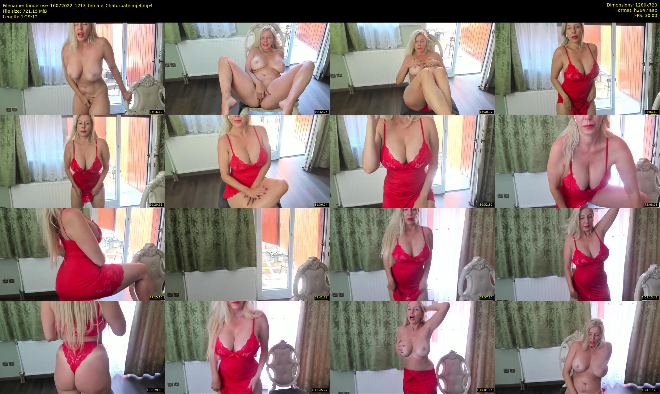 tunderose — 90 minute Chaturbate female cam show recording, 720p, Jul 16, 2022