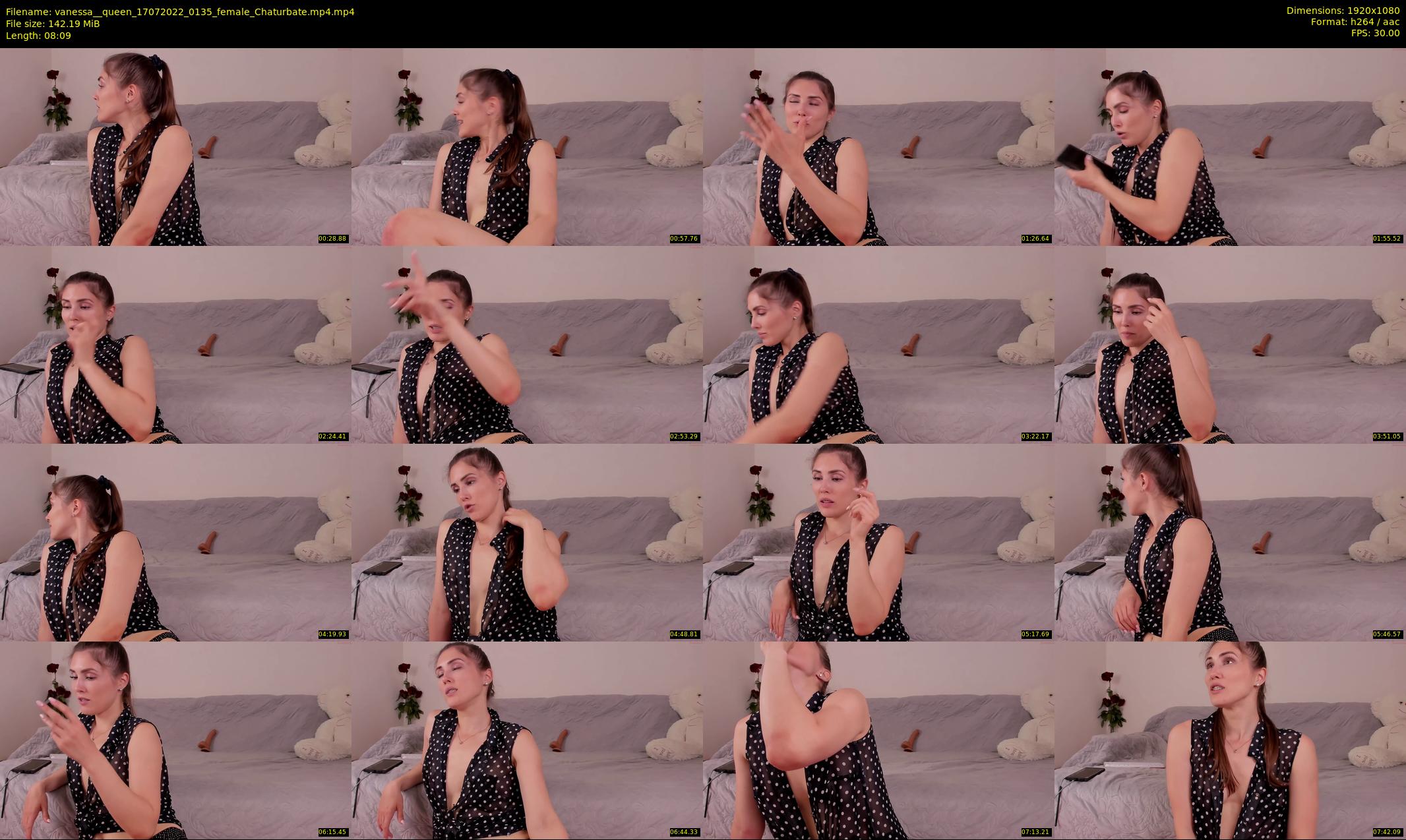 vanessa__queen — 9 minute Chaturbate female cam show recording, 1080p, Jul 17, 2022