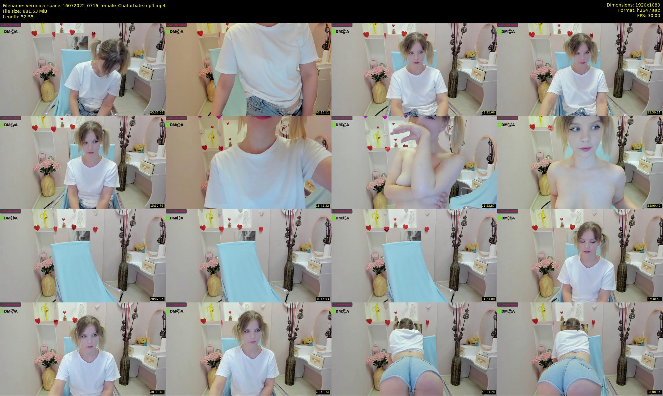 veronica_space — 53 minute Chaturbate female cam show recording, 1080p, Jul 16, 2022
