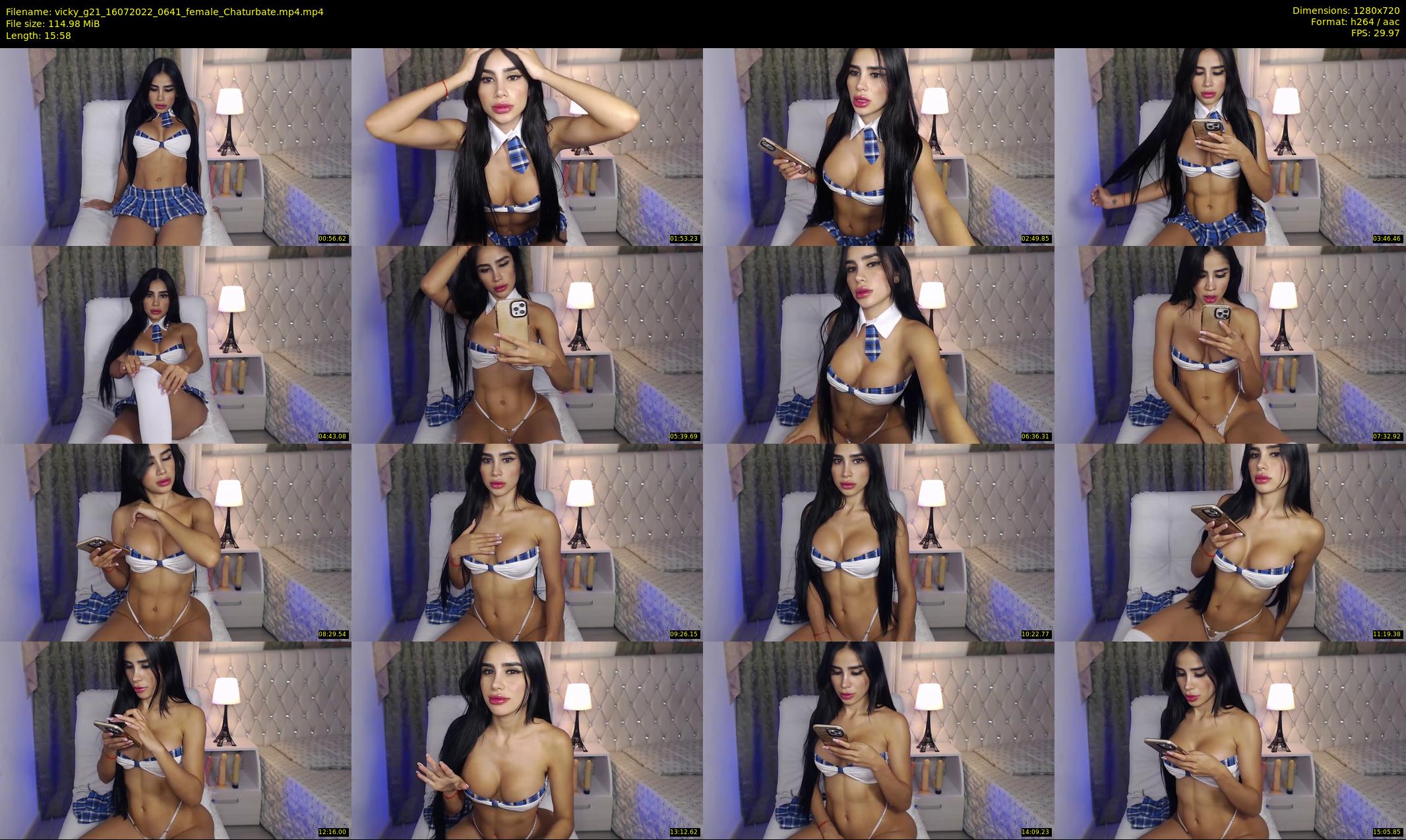 vicky_g21 — 16 minute Chaturbate female cam show recording, 720p, Jul 16, 2022