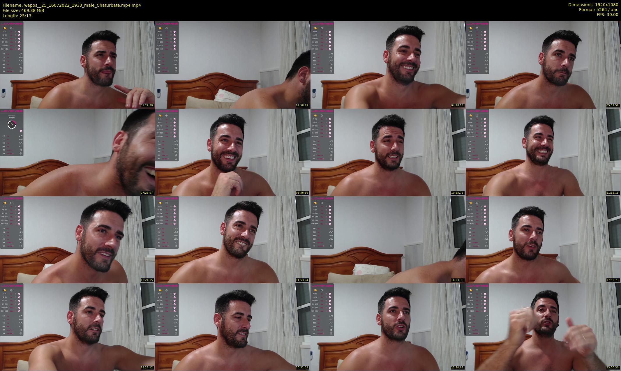 wapos__25 — 26 minute Chaturbate male cam show recording, 1080p, Jul 16, 2022