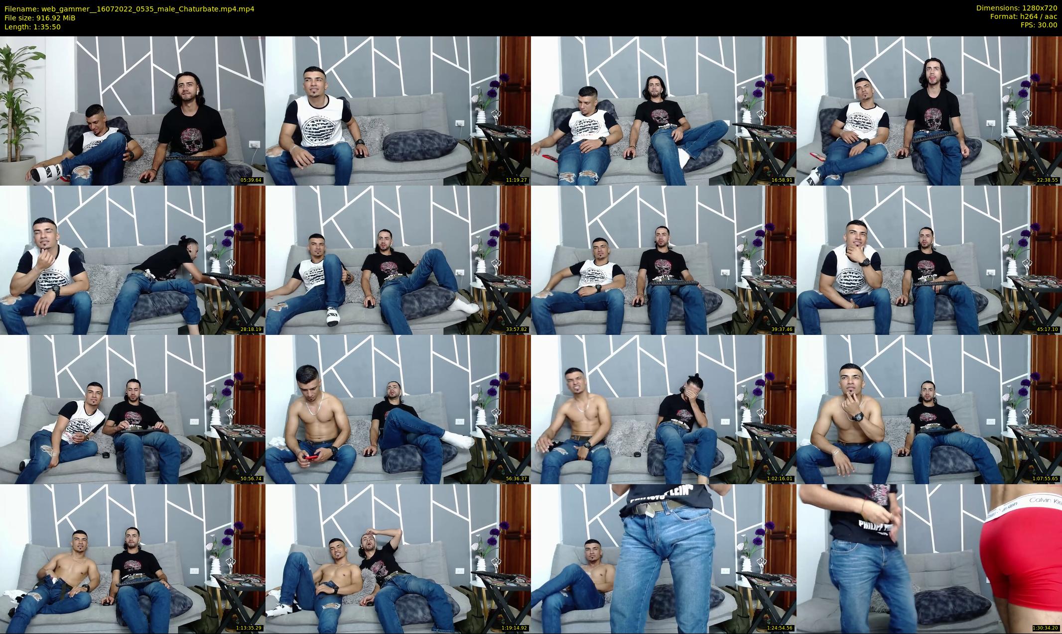 web_gammer_ — 96 minute Chaturbate male cam show recording, 720p, Jul 16, 2022