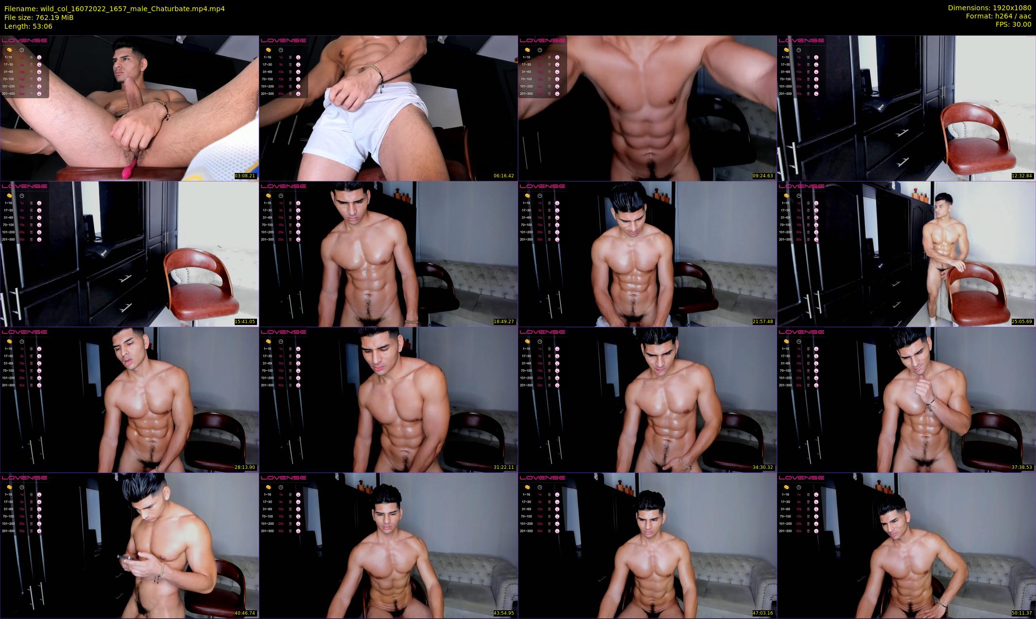 wild_col — 54 minute Chaturbate male cam show recording, 1080p, Jul 16, 2022