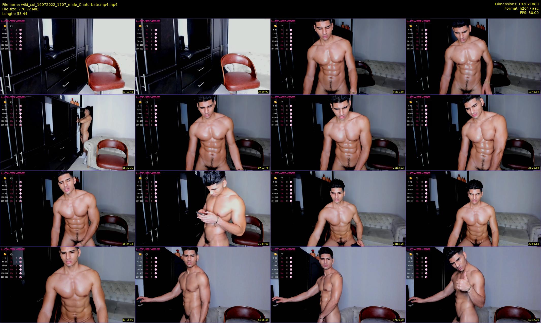 wild_col — 54 minute Chaturbate male cam show recording, 1080p, Jul 16, 2022