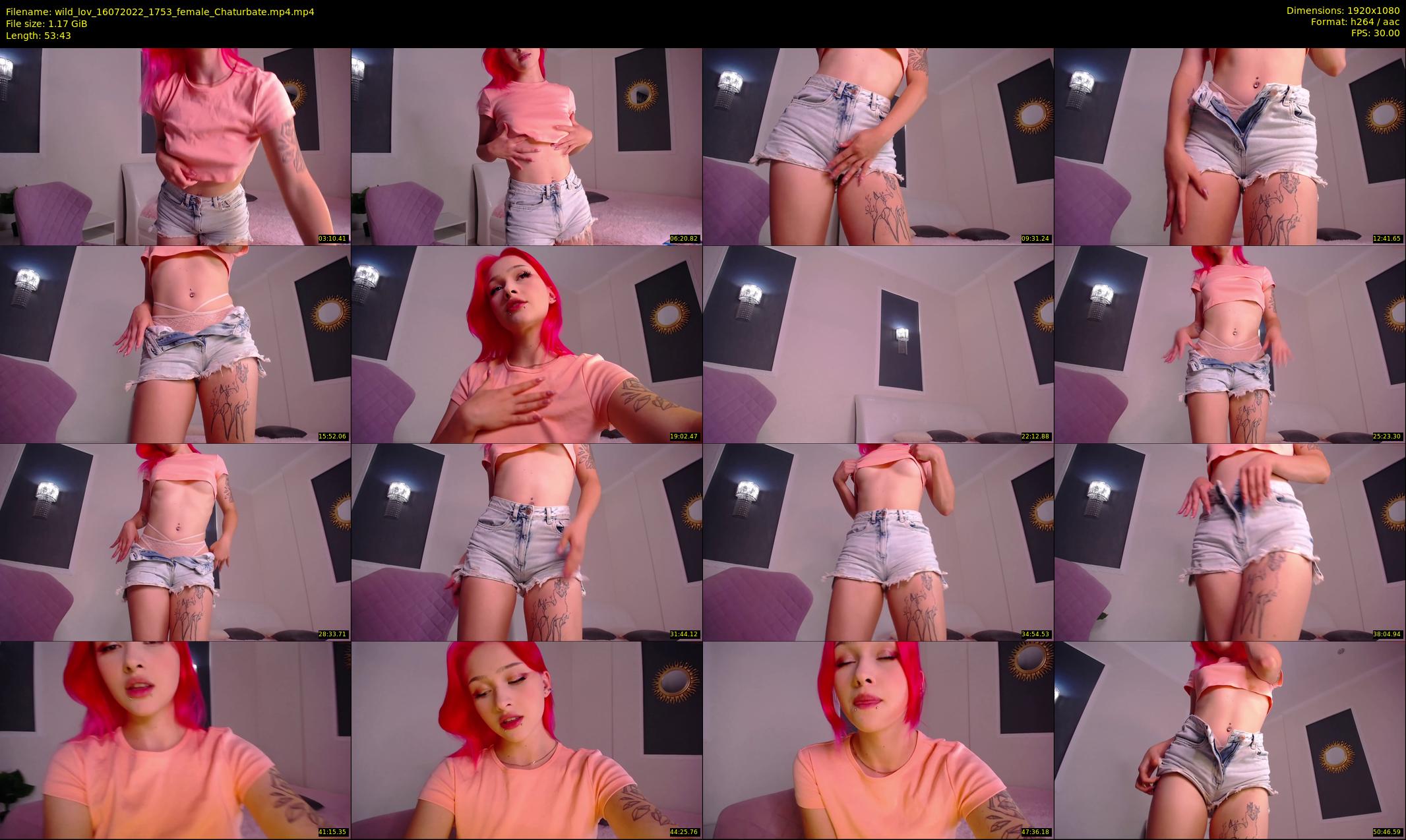wild_lov — 54 minute Chaturbate female cam show recording, 1080p, Jul 16, 2022
