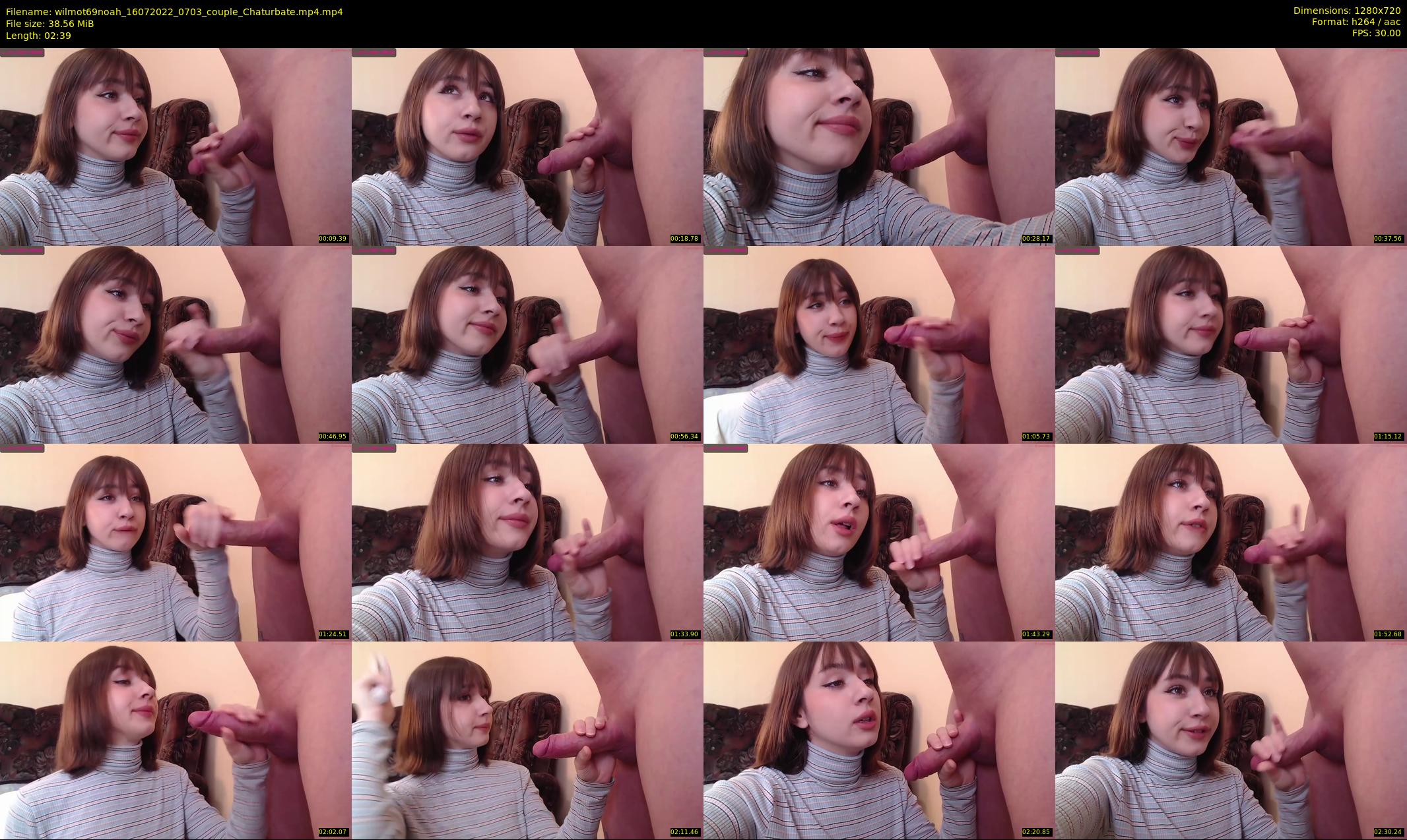 wilmot69noah — 3 minute Chaturbate couple cam show recording, 720p, Jul 16, 2022