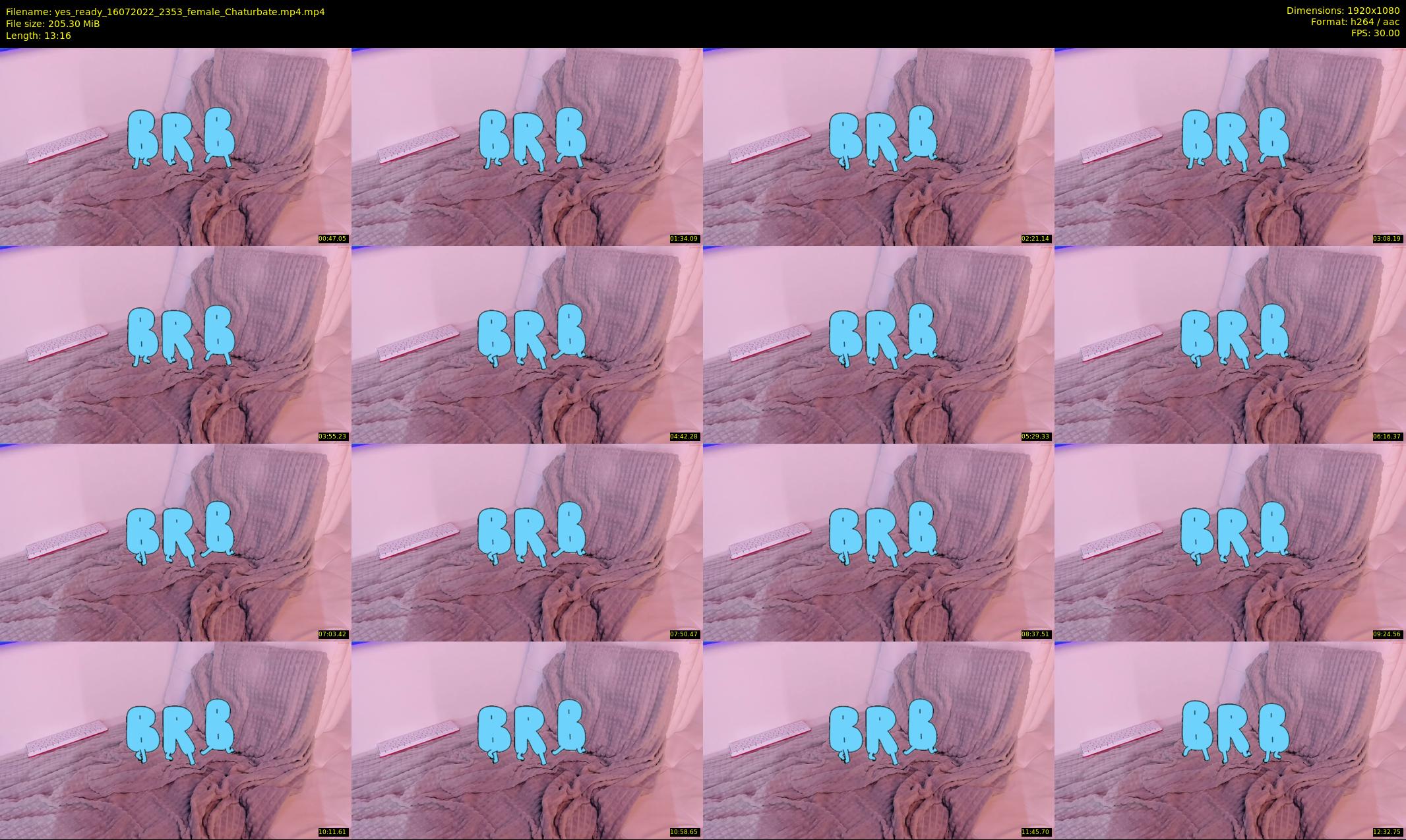 yes_ready — 14 minute Chaturbate female cam show recording, 1080p, Jul 16, 2022