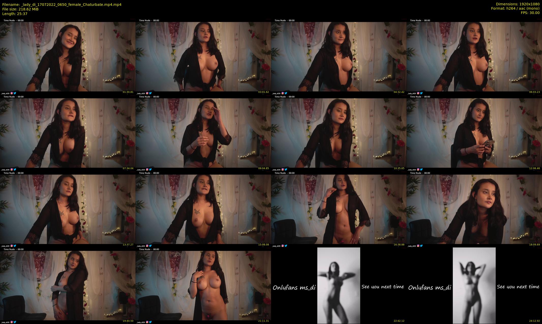 _lady_di — 26 minute Chaturbate female cam show recording, 1080p, Jul 17, 2022