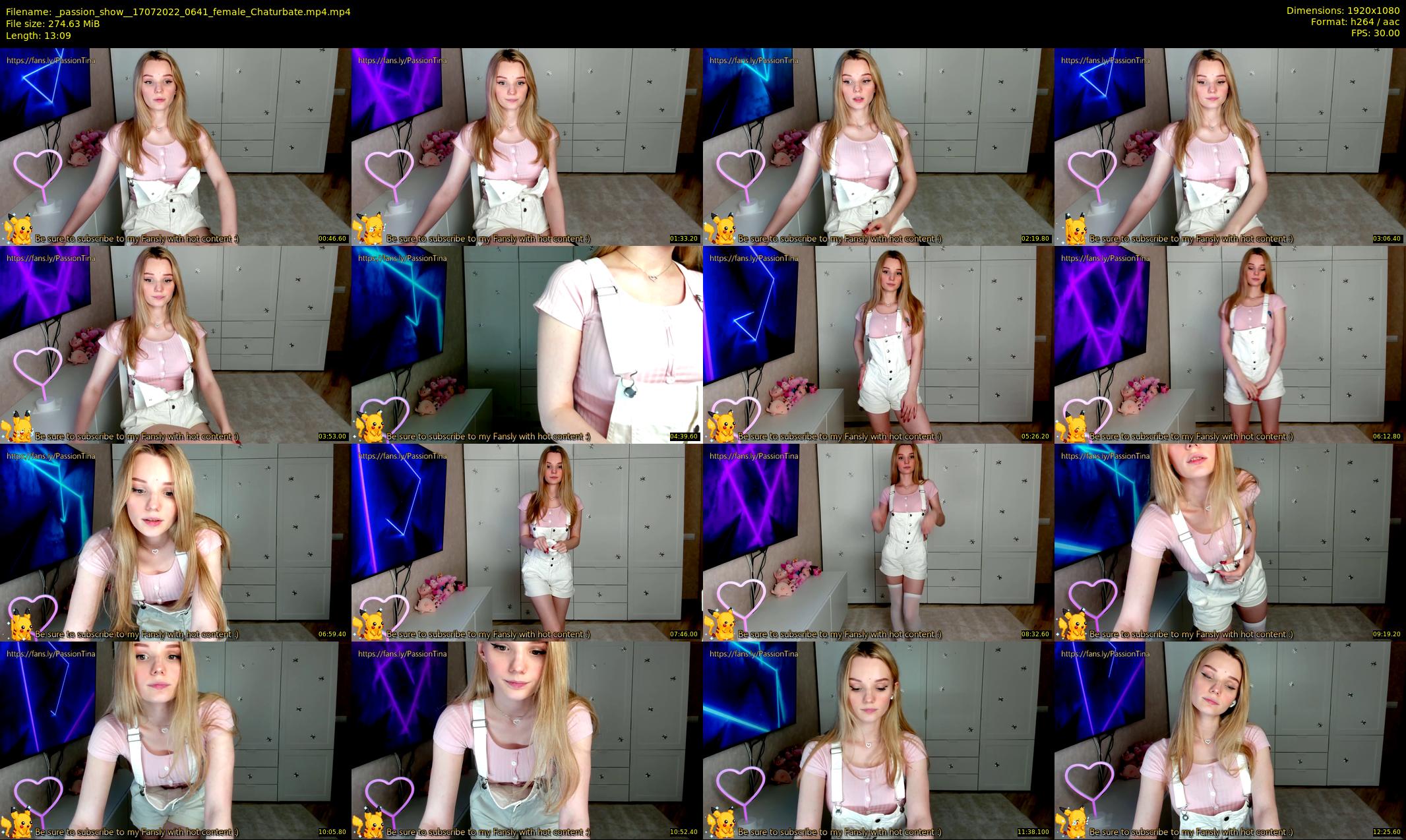 _passion_show_ — 14 minute Chaturbate couple cam show recording, 1080p, Jul 17, 2022