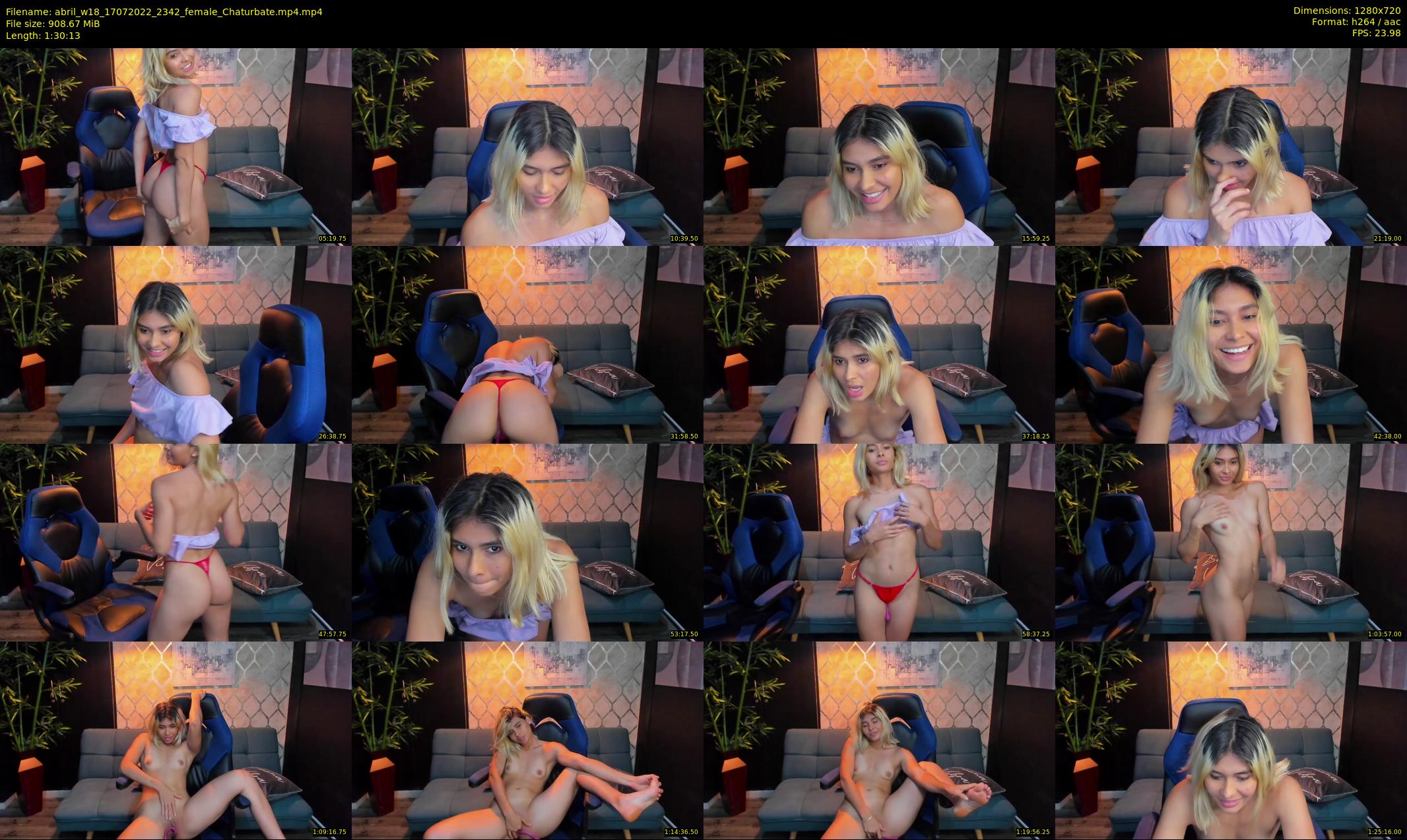 abril_w18 — 91 minute Chaturbate female cam show recording, 720p, Jul 17, 2022