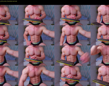 adam_muscle_ — 5 minute Chaturbate male cam show recording, 1080p, Jul 18, 2022