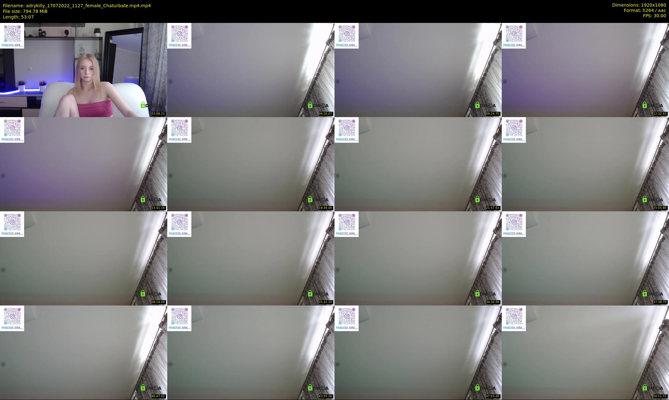 adrykilly — 54 minute Chaturbate female cam show recording, 1080p, Jul 17, 2022