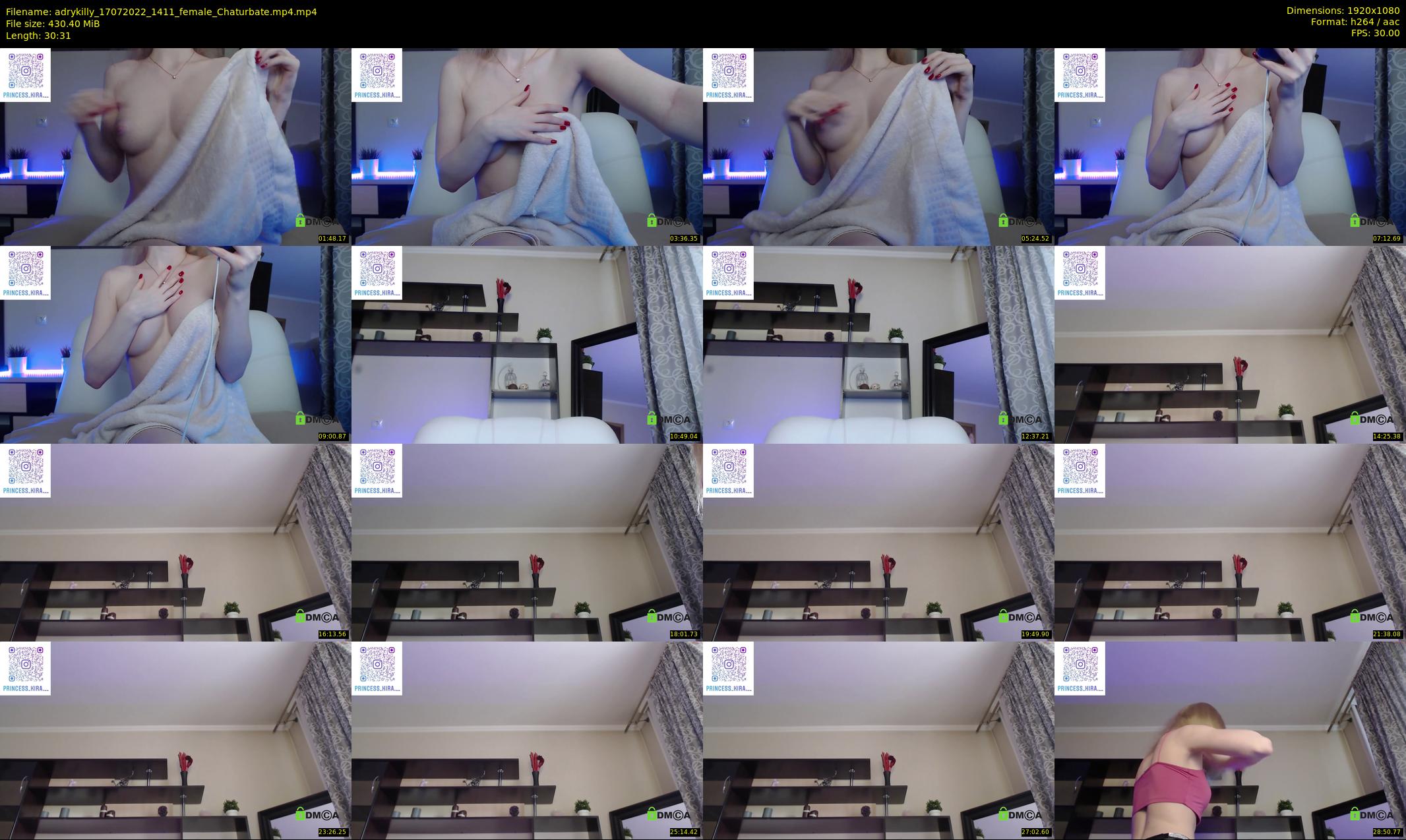 adrykilly — 31 minute Chaturbate female cam show recording, 1080p, Jul 17, 2022