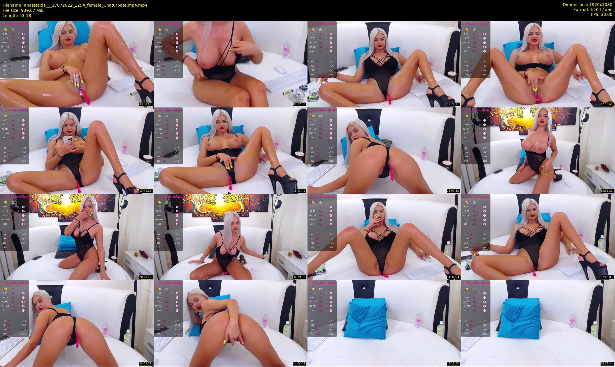 anasstacia__ — 54 minute Chaturbate female cam show recording, 1080p, Jul 17, 2022