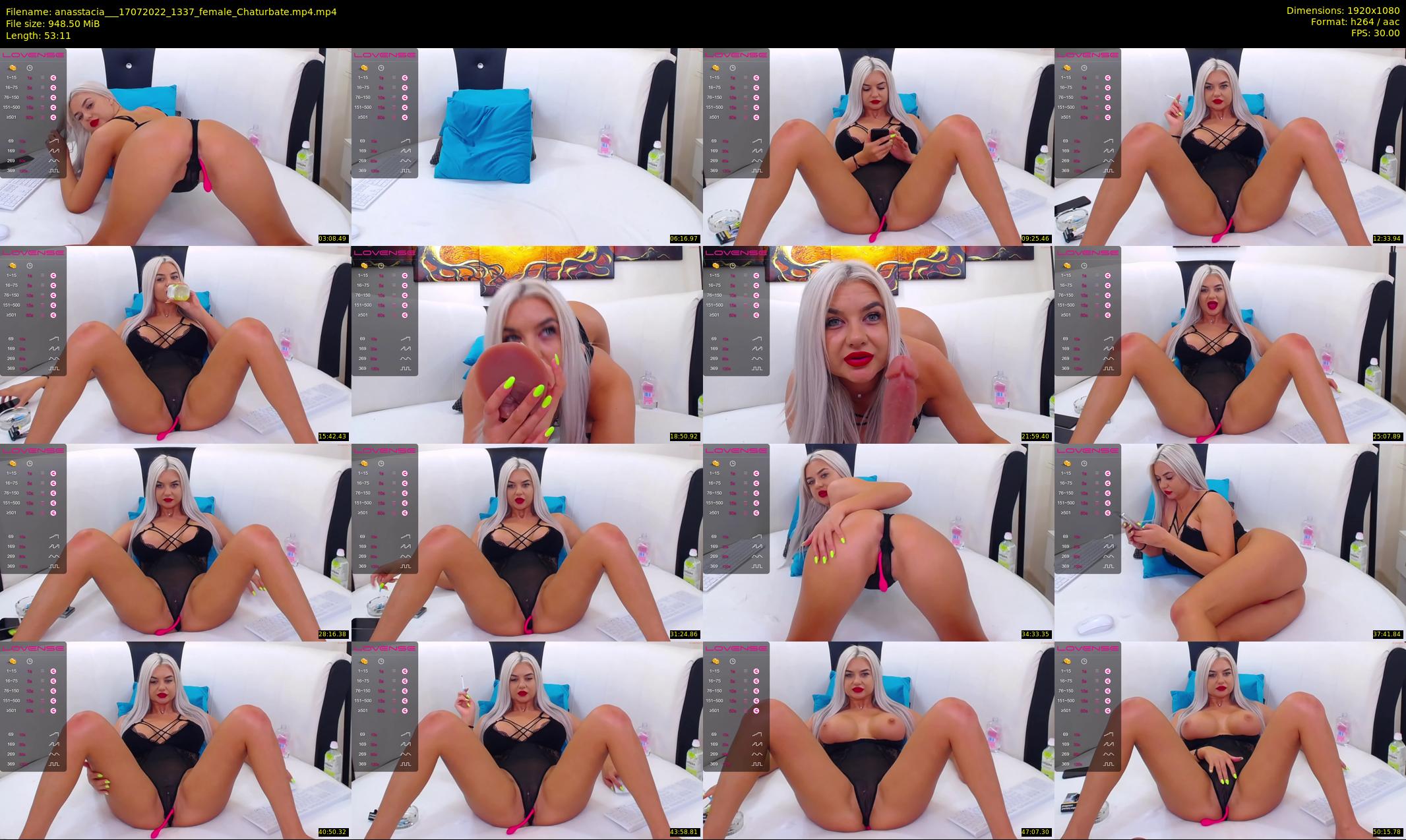 anasstacia__ — 54 minute Chaturbate female cam show recording, 1080p, Jul 17, 2022