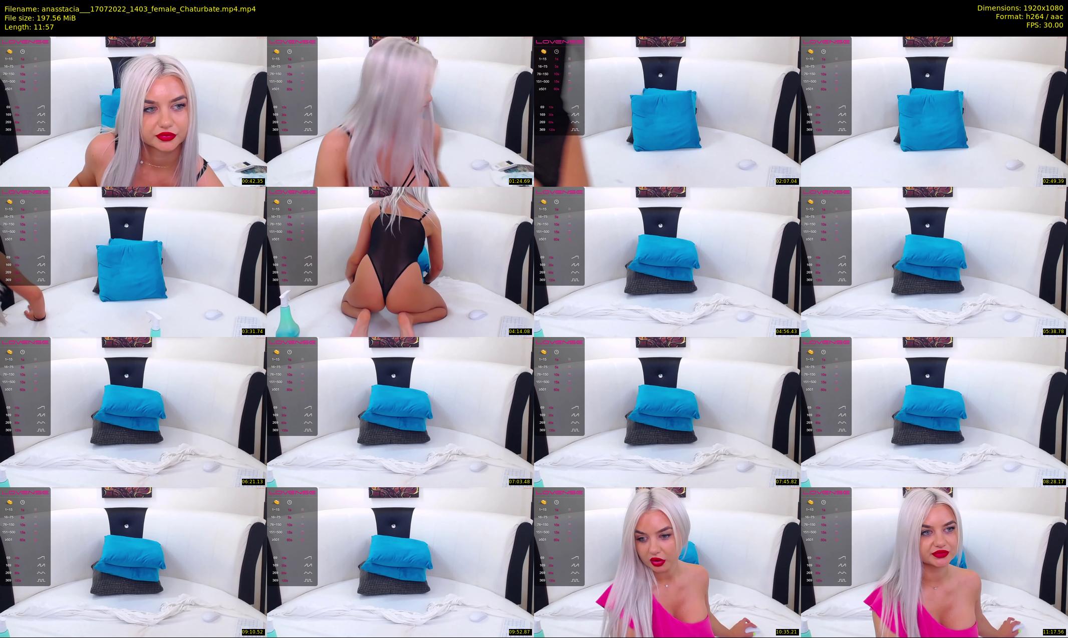 anasstacia__ — 12 minute Chaturbate female cam show recording, 1080p, Jul 17, 2022