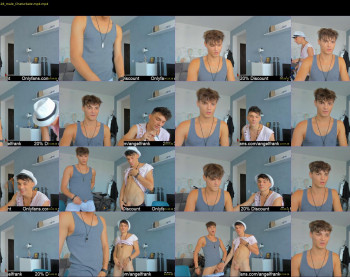 angelfrank — 54 minute Chaturbate male cam show recording, 1080p, Jul 17, 2022