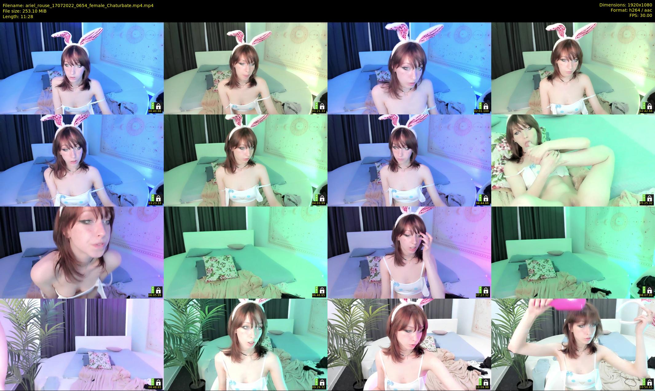 ariel_rouse — 12 minute Chaturbate female cam show recording, 1080p, Jul 17, 2022