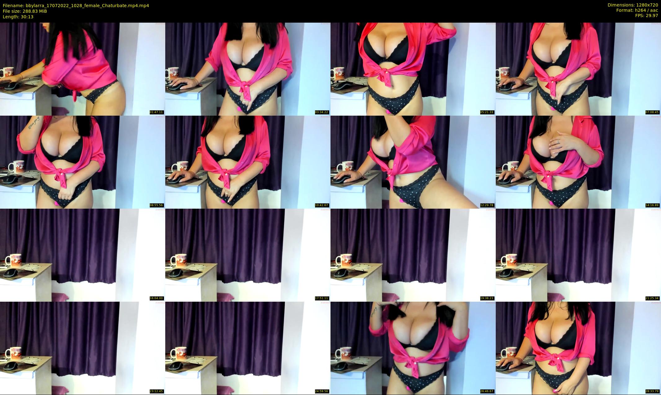 bbylarra — 31 minute Chaturbate couple cam show recording, 720p, Jul 17, 2022