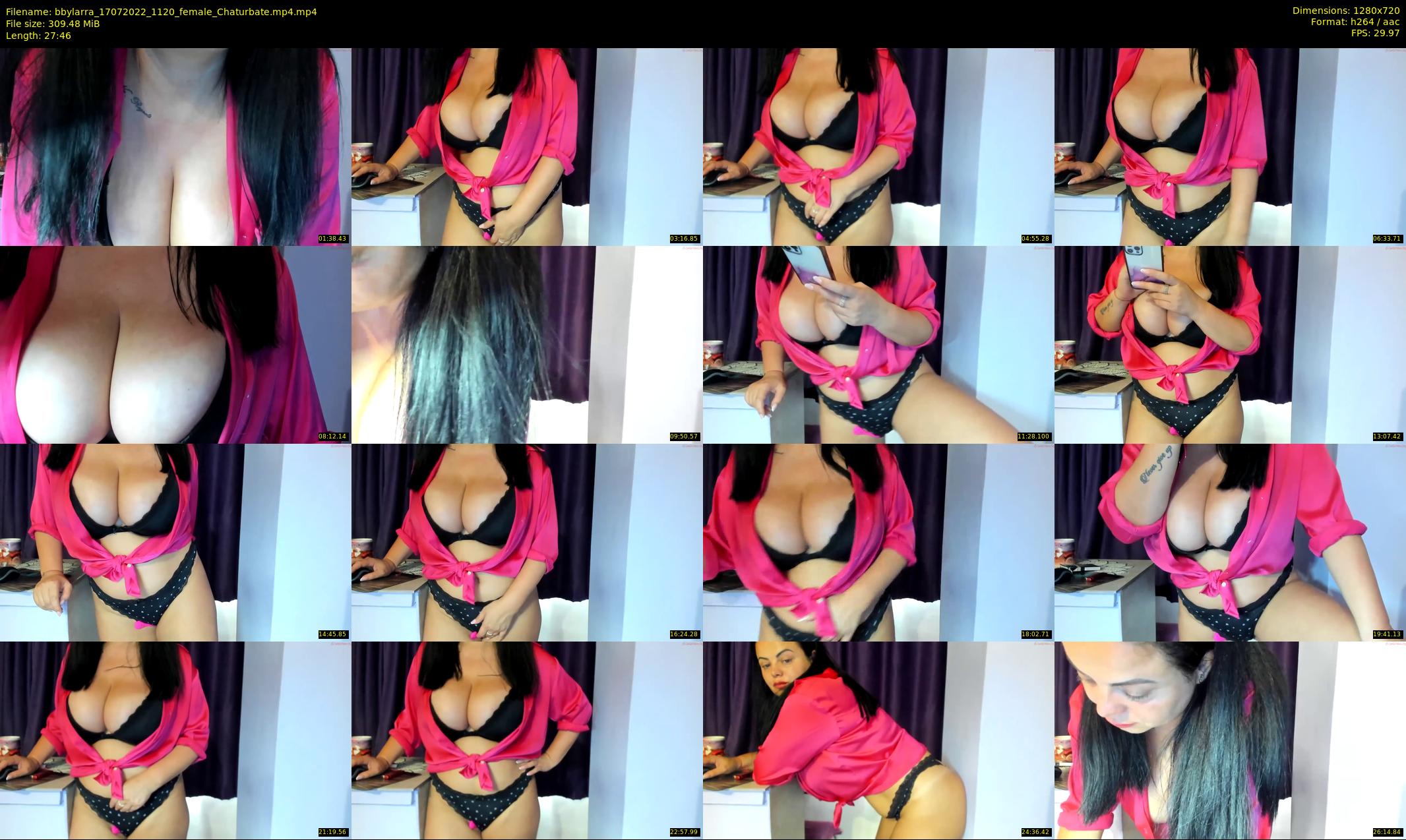 bbylarra — 28 minute Chaturbate couple cam show recording, 720p, Jul 17, 2022