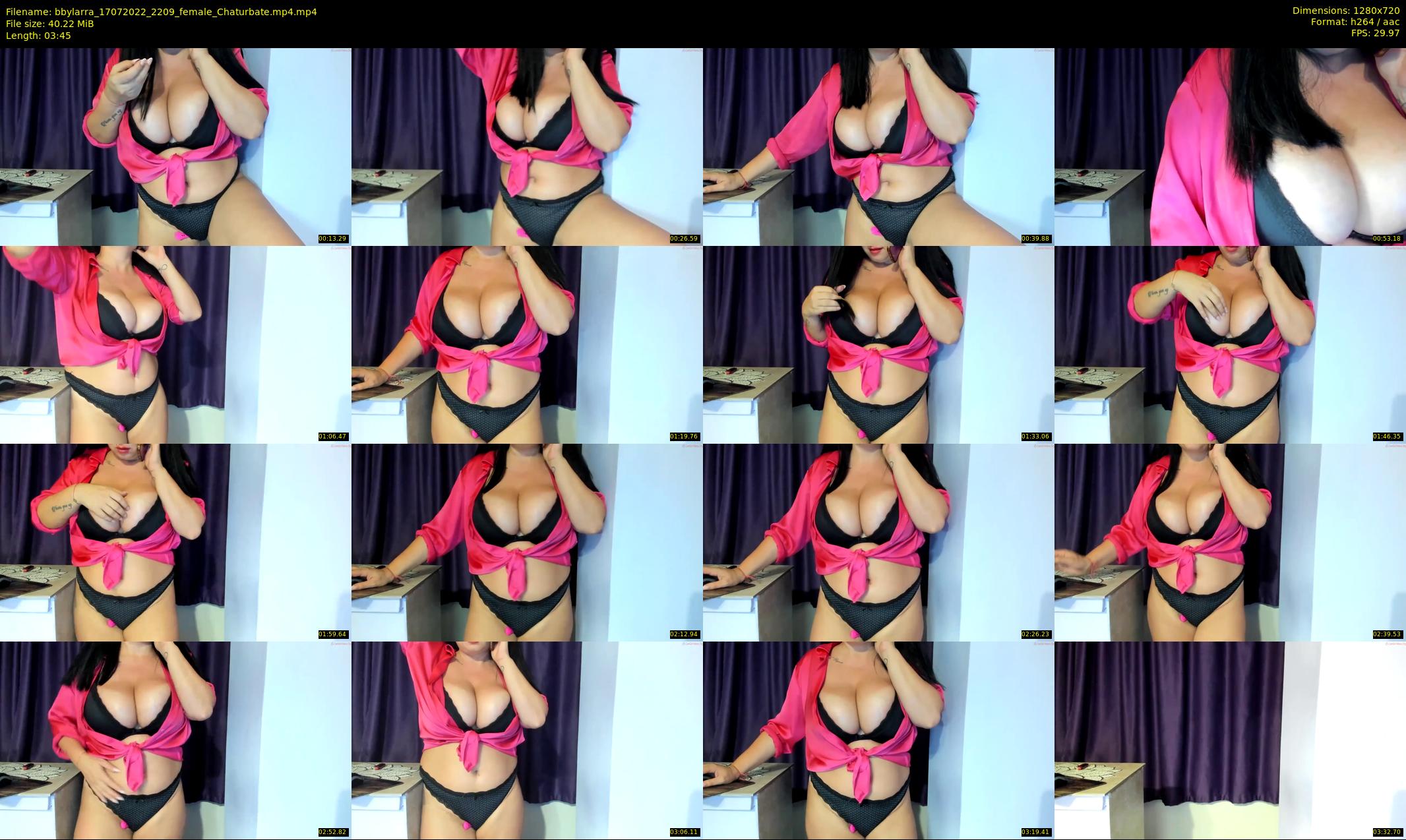 bbylarra — 4 minute Chaturbate couple cam show recording, 720p, Jul 17, 2022