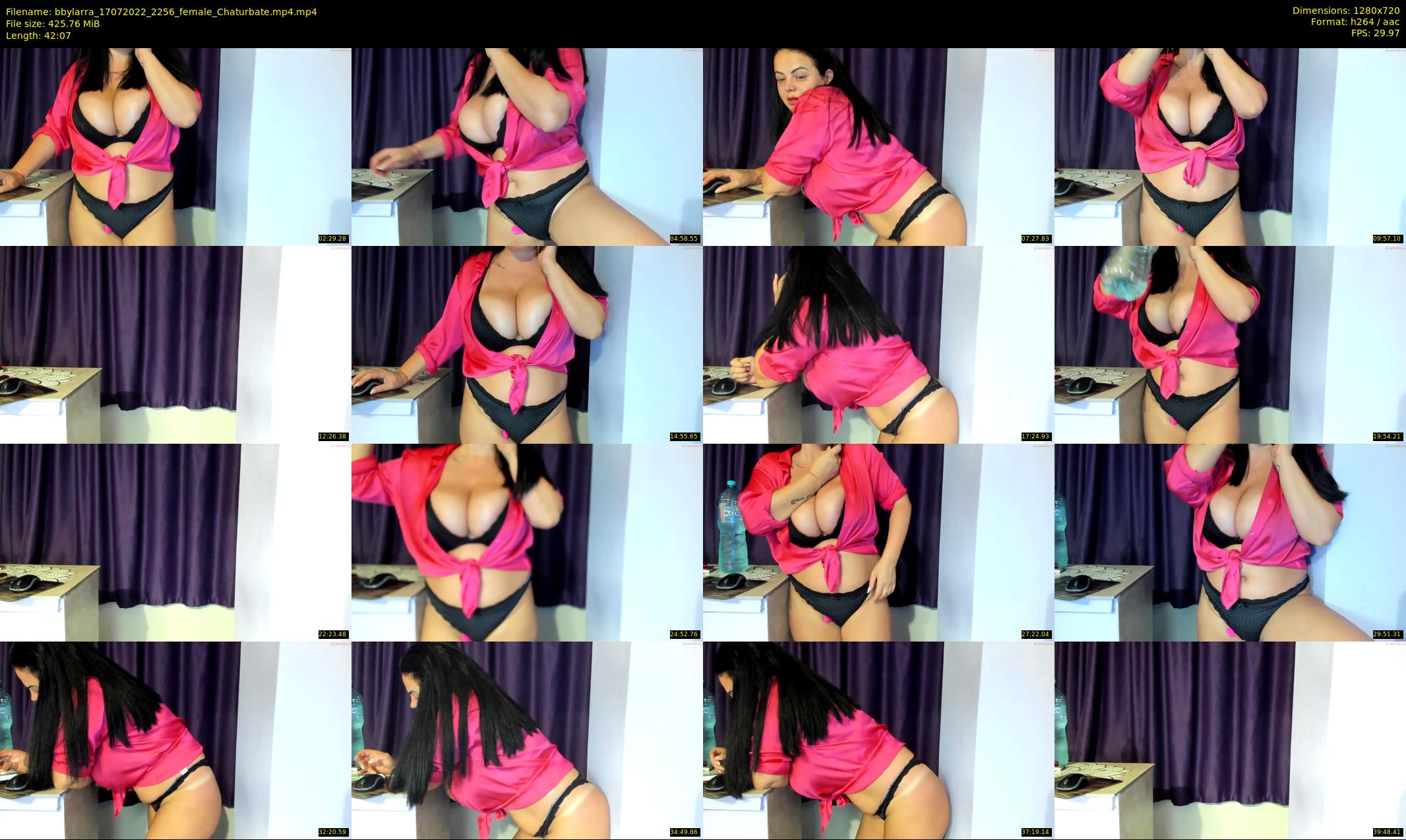 bbylarra — 43 minute Chaturbate couple cam show recording, 720p, Jul 17, 2022