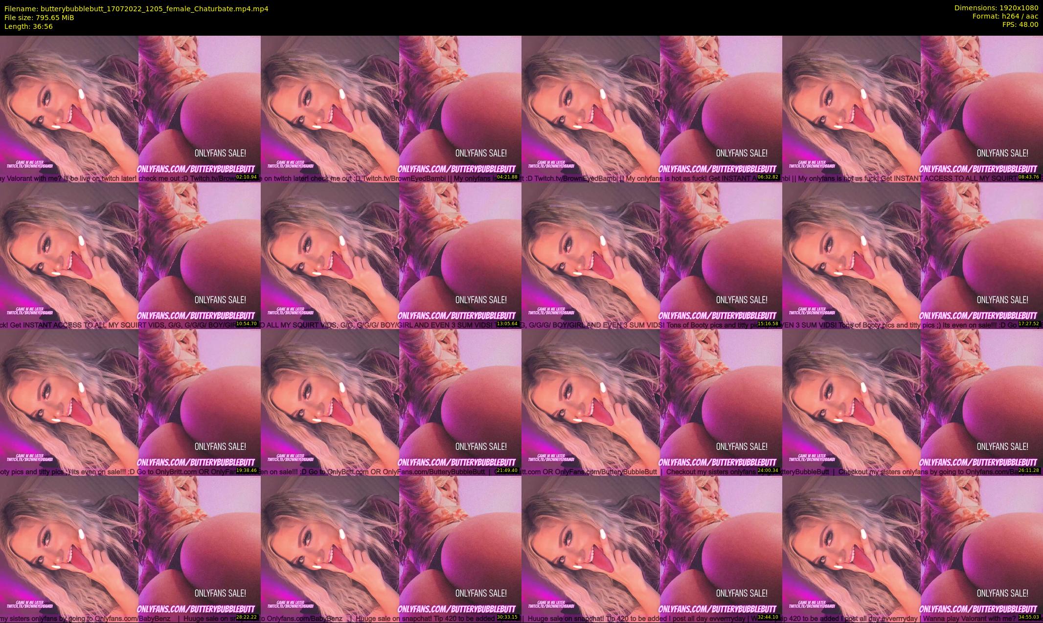 butterybubblebutt — 37 minute Chaturbate couple cam show recording, 1080p, Jul 17, 2022