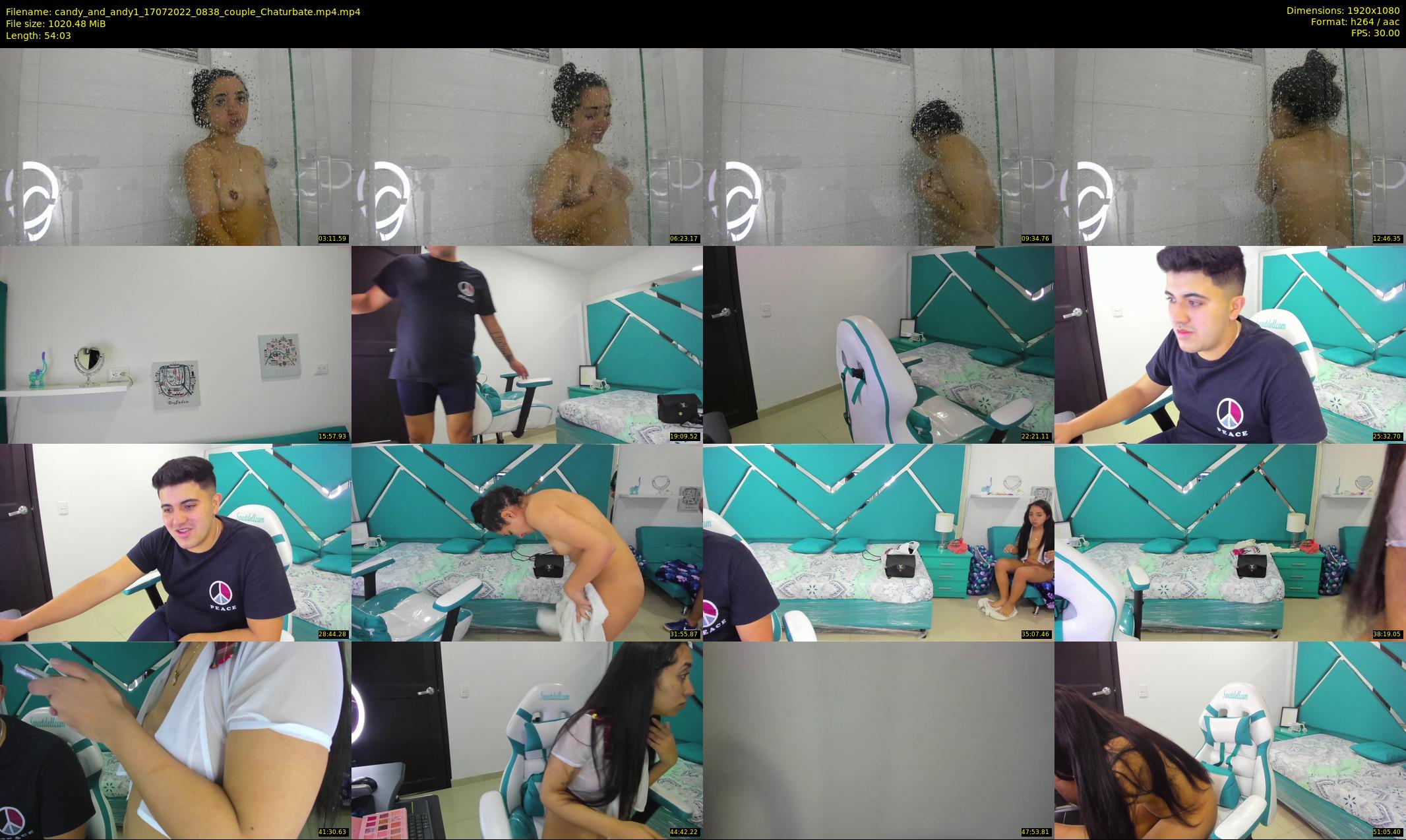 candy_and_andy1 — 55 minute Chaturbate couple cam show recording, 1080p, Jul 17, 2022