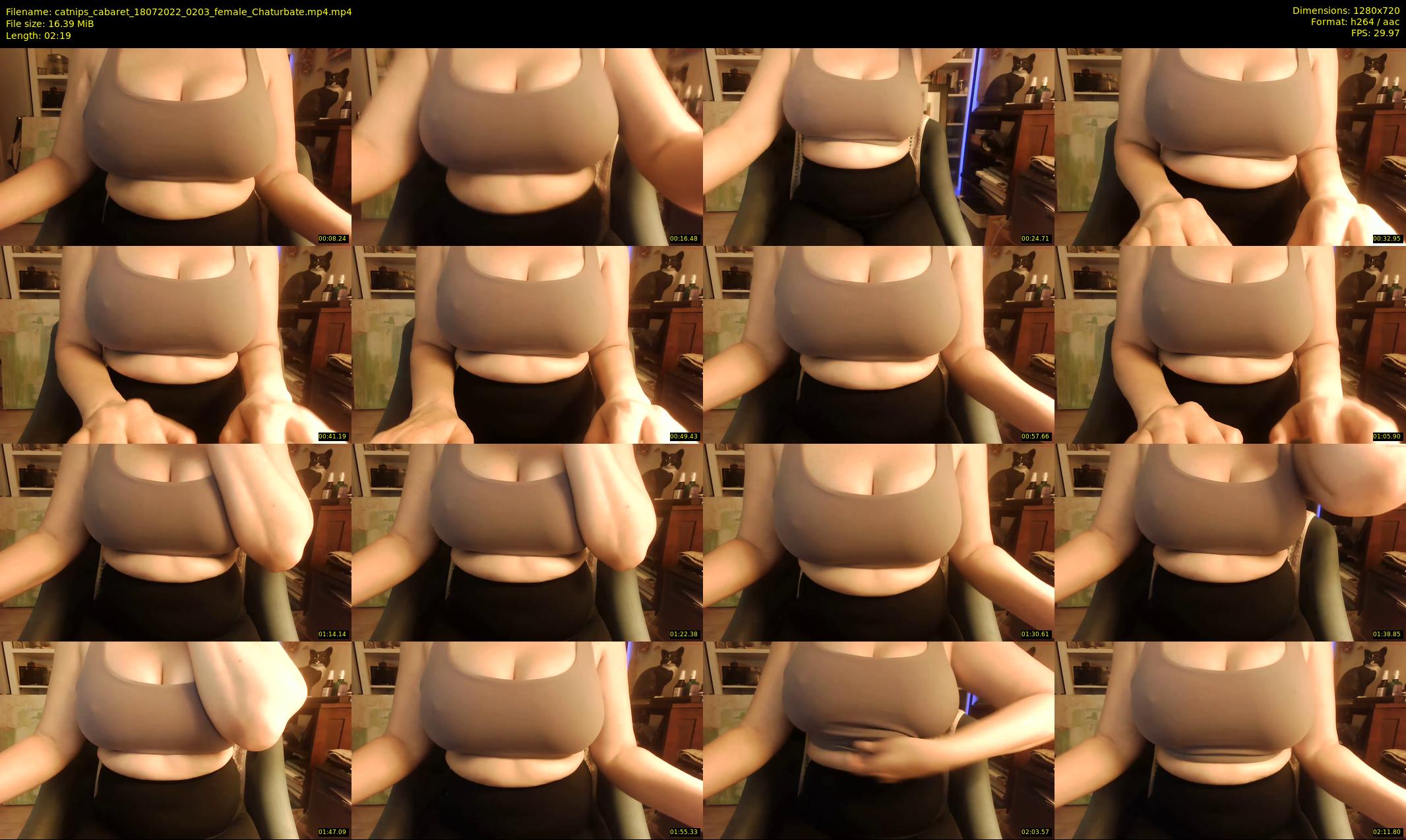 catnips_cabaret — 3 minute Chaturbate female cam show recording, 720p, Jul 18, 2022