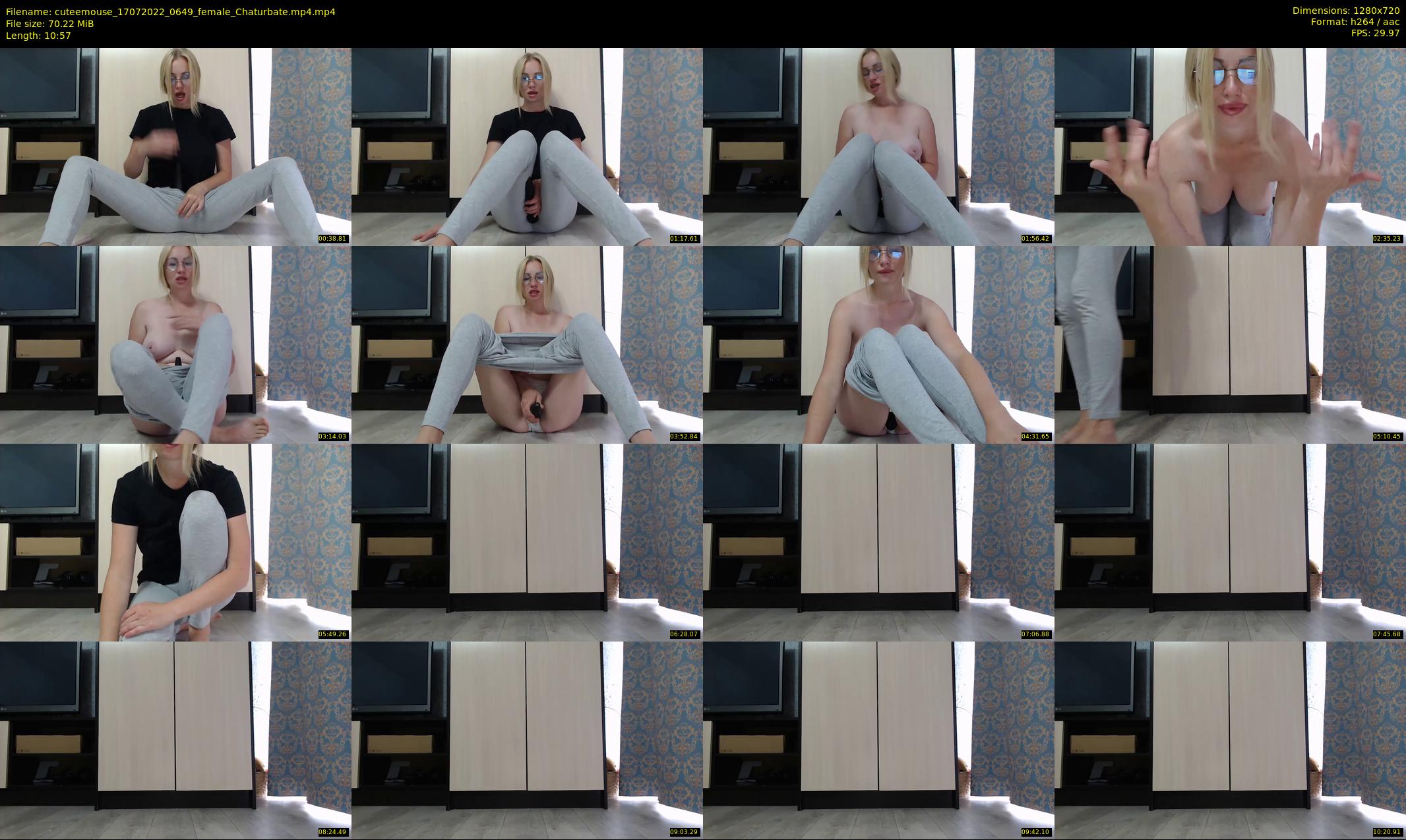 cuteemouse — 11 minute Chaturbate female cam show recording, 720p, Jul 17, 2022