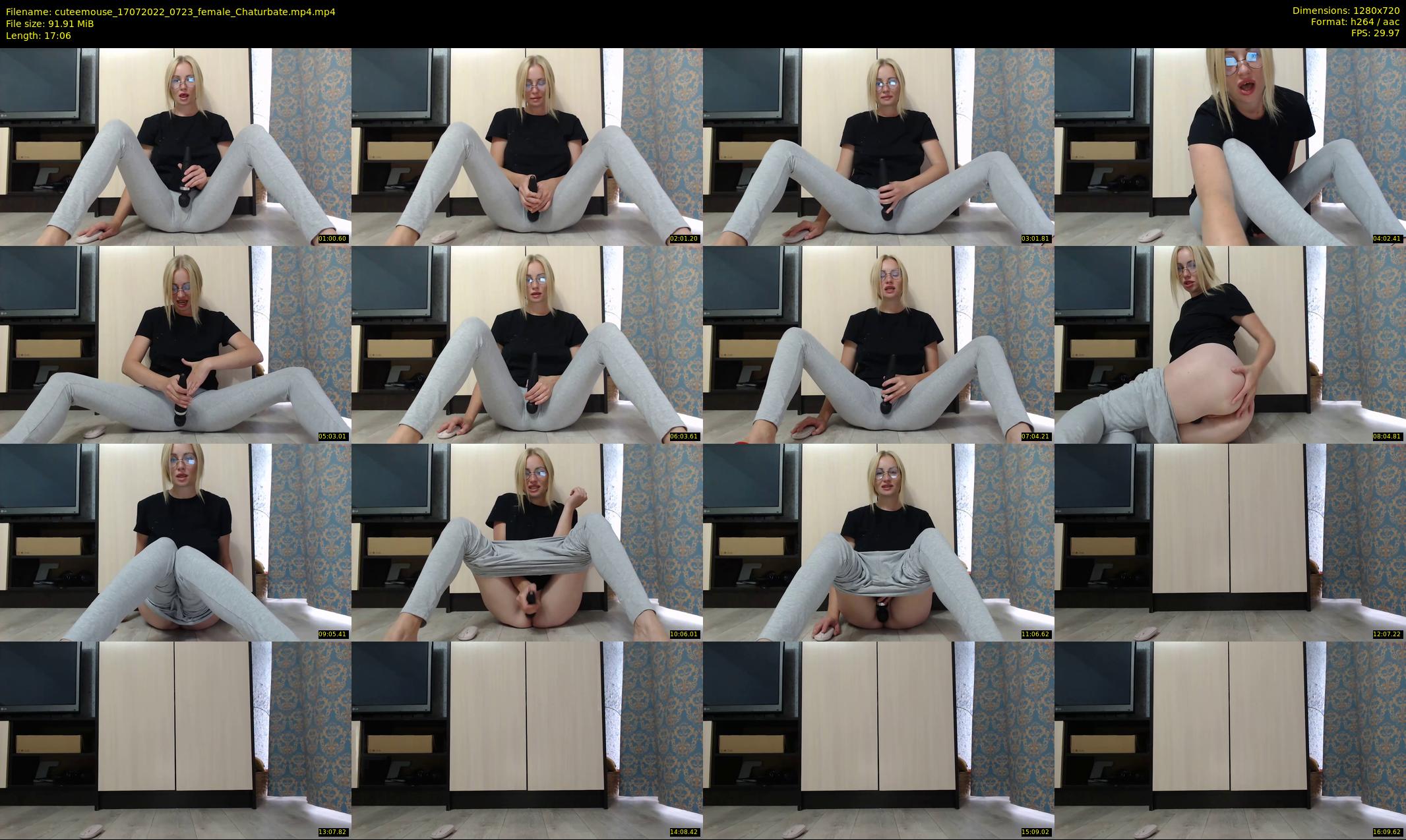 cuteemouse — 18 minute Chaturbate female cam show recording, 720p, Jul 17, 2022