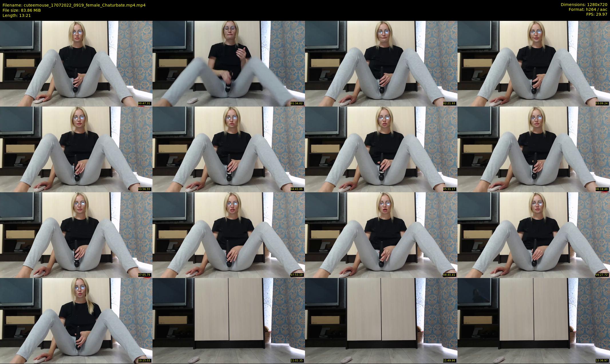 cuteemouse — 14 minute Chaturbate female cam show recording, 720p, Jul 17, 2022