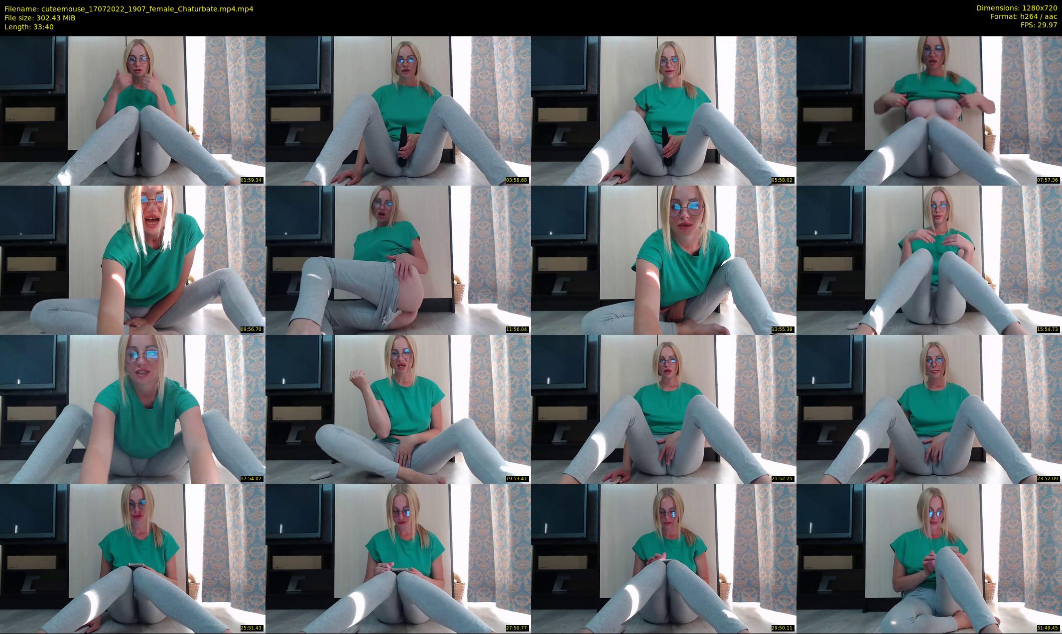 cuteemouse — 34 minute Chaturbate female cam show recording, 720p, Jul 17, 2022