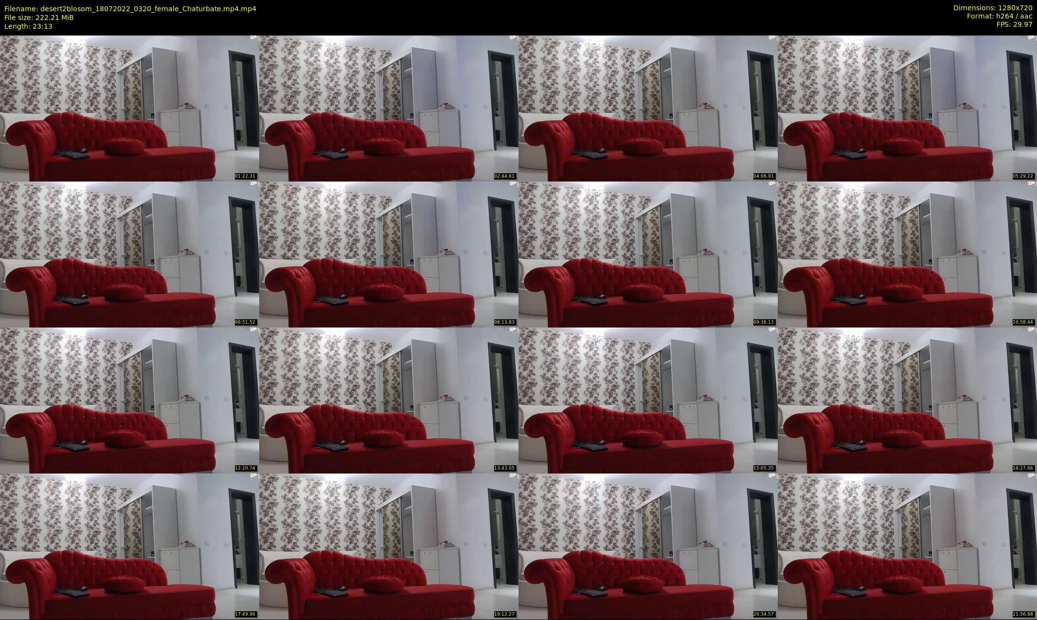 desert2blosom — 24 minute Chaturbate female cam show recording, 720p, Jul 18, 2022