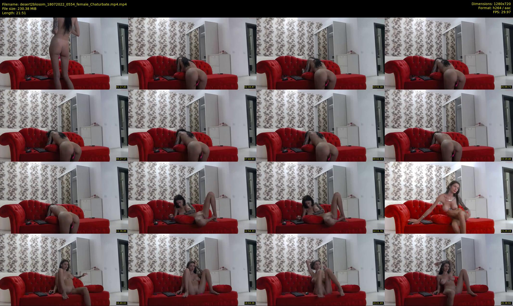 desert2blosom — 22 minute Chaturbate female cam show recording, 720p, Jul 18, 2022