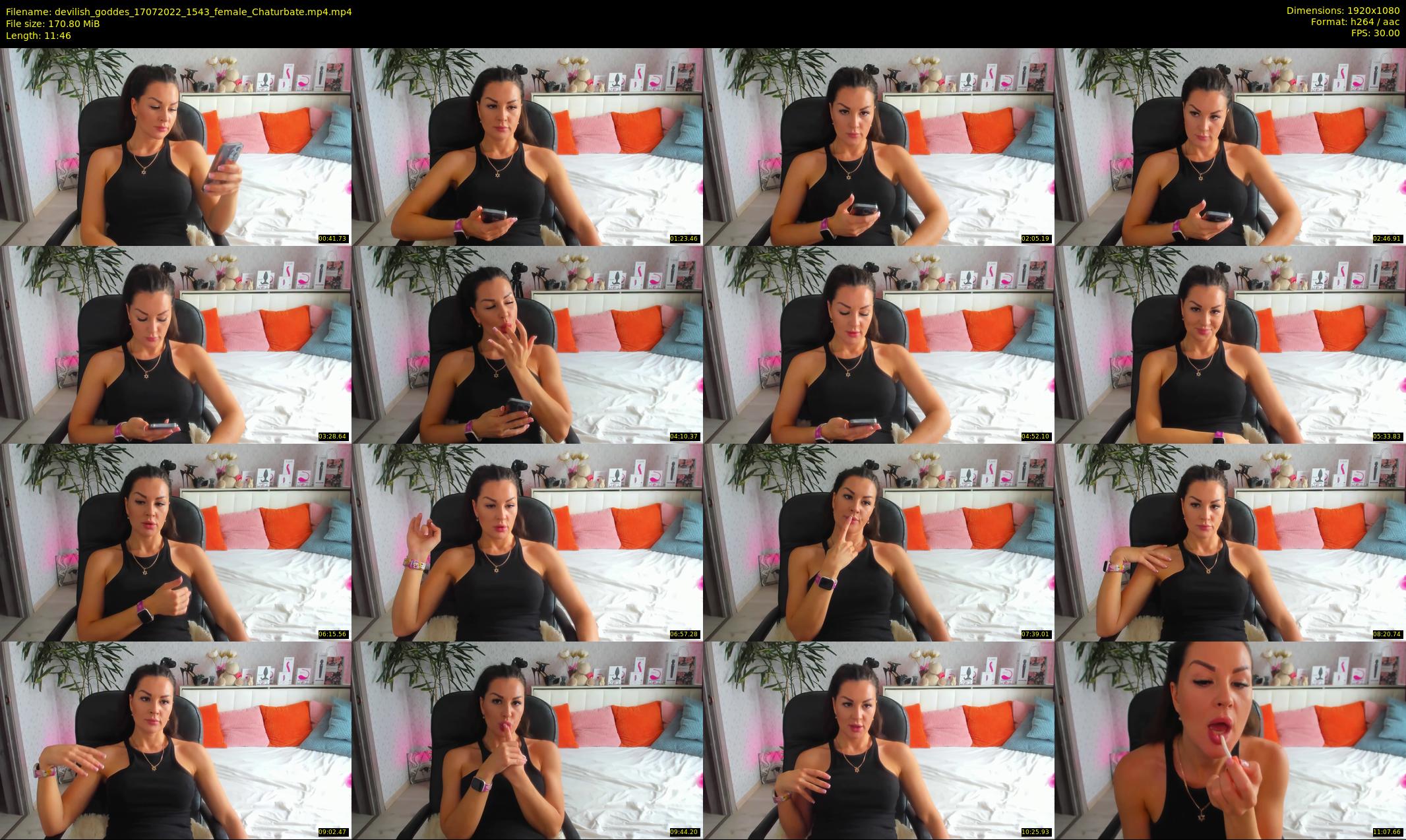 devilish_goddes — 12 minute Chaturbate female cam show recording, 1080p, Jul 17, 2022