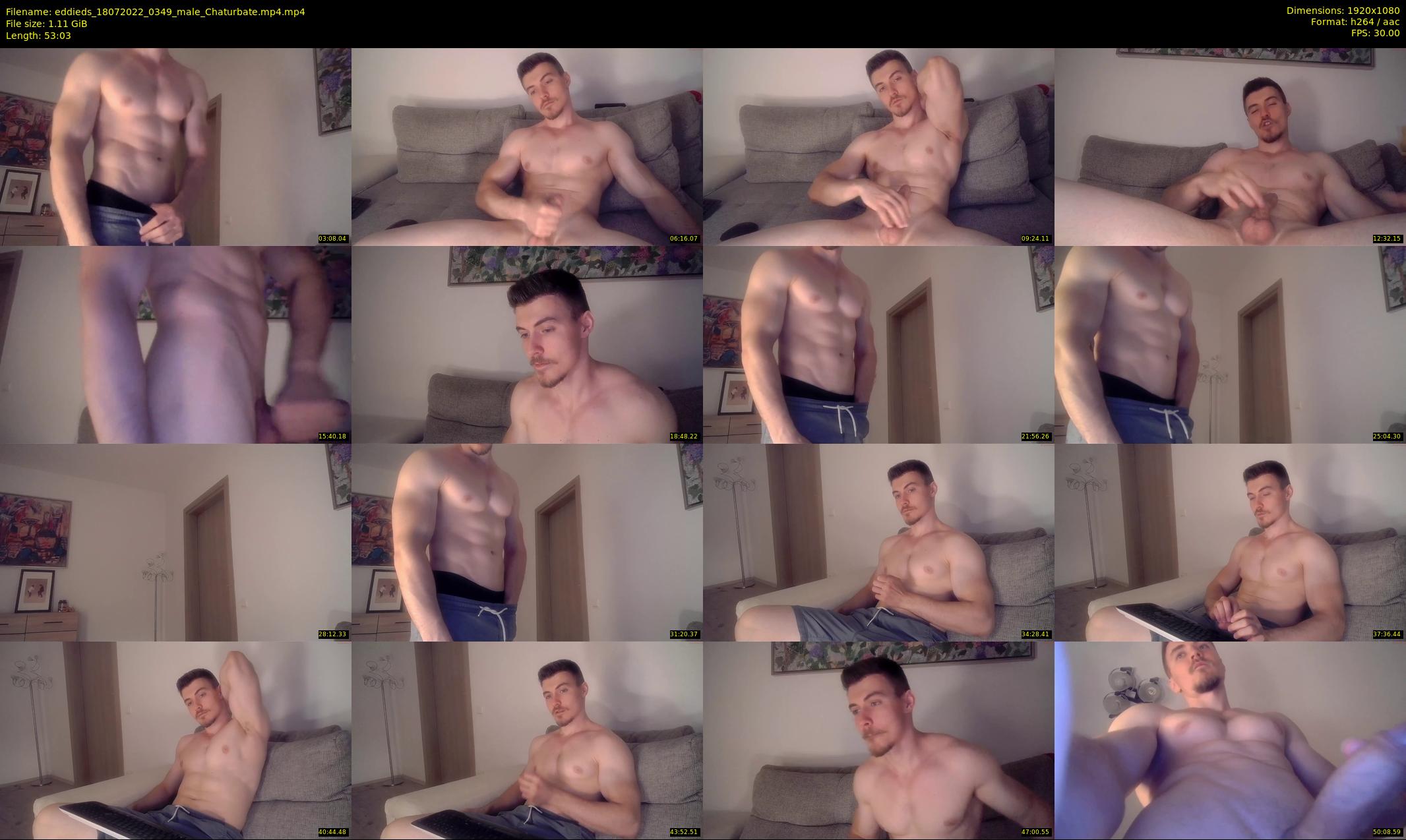 eddieds — 54 minute Chaturbate male cam show recording, 1080p, Jul 18, 2022