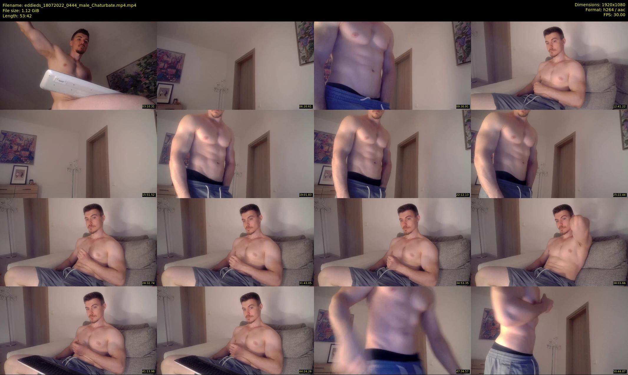 eddieds — 54 minute Chaturbate male cam show recording, 1080p, Jul 18, 2022