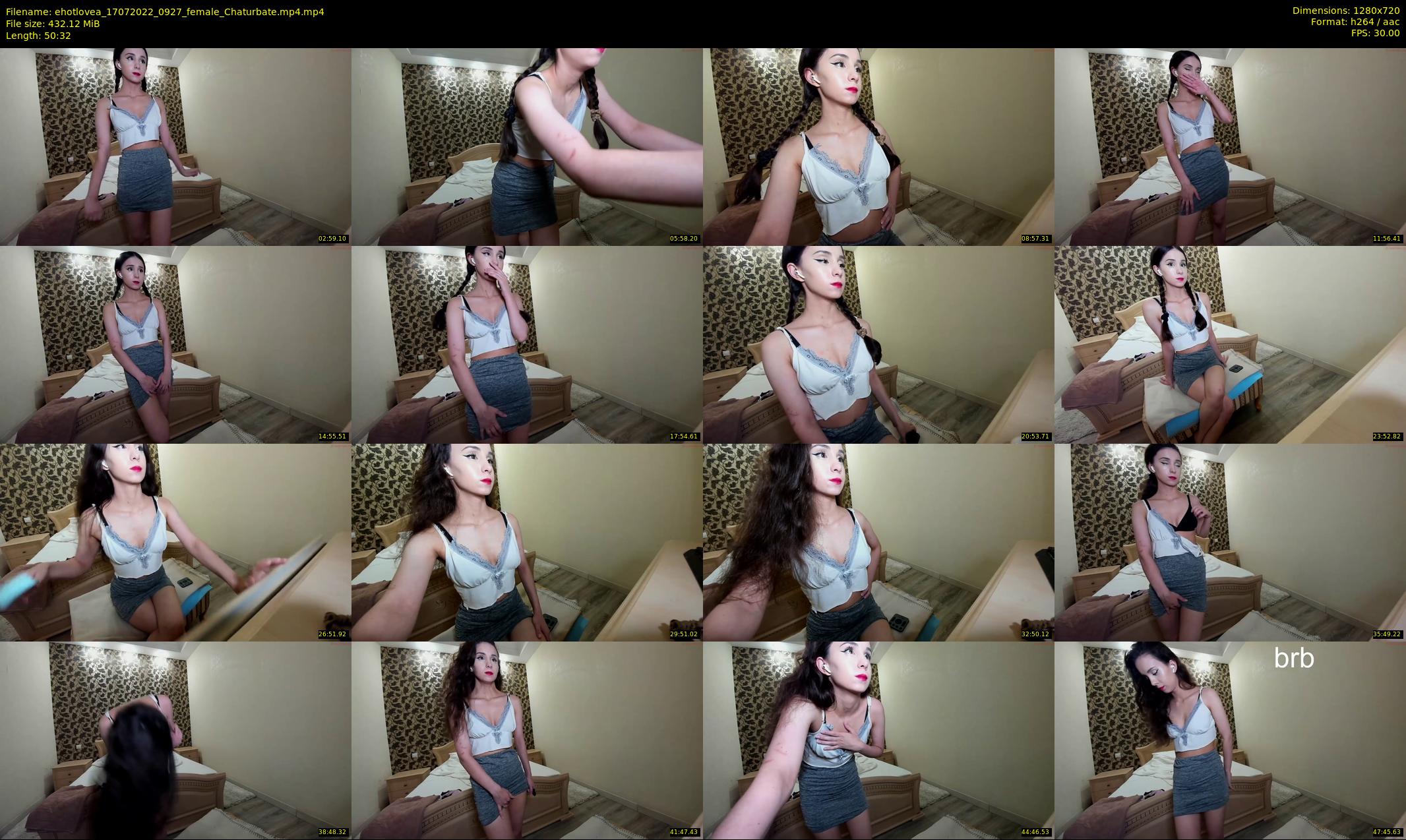 ehotlovea — 51 minute Chaturbate female cam show recording, 720p, Jul 17, 2022