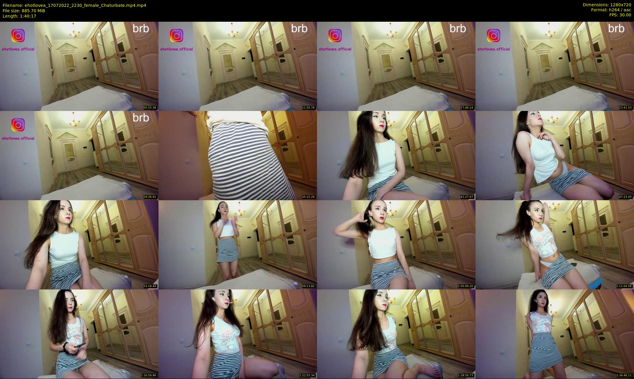 ehotlovea — 101 minute Chaturbate female cam show recording, 720p, Jul 17, 2022