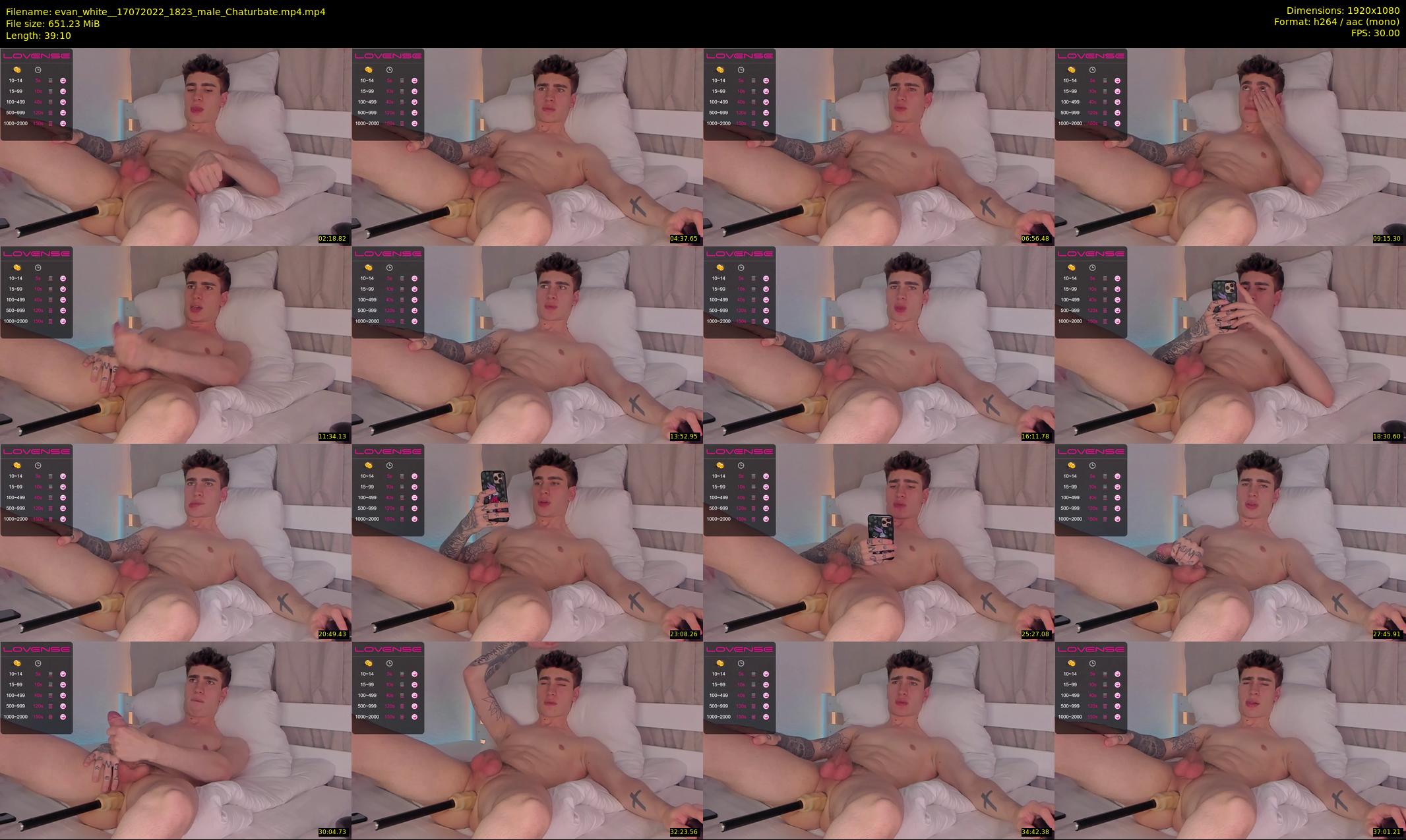 evan_white_ — 40 minute Chaturbate male cam show recording, 1080p, Jul 17, 2022