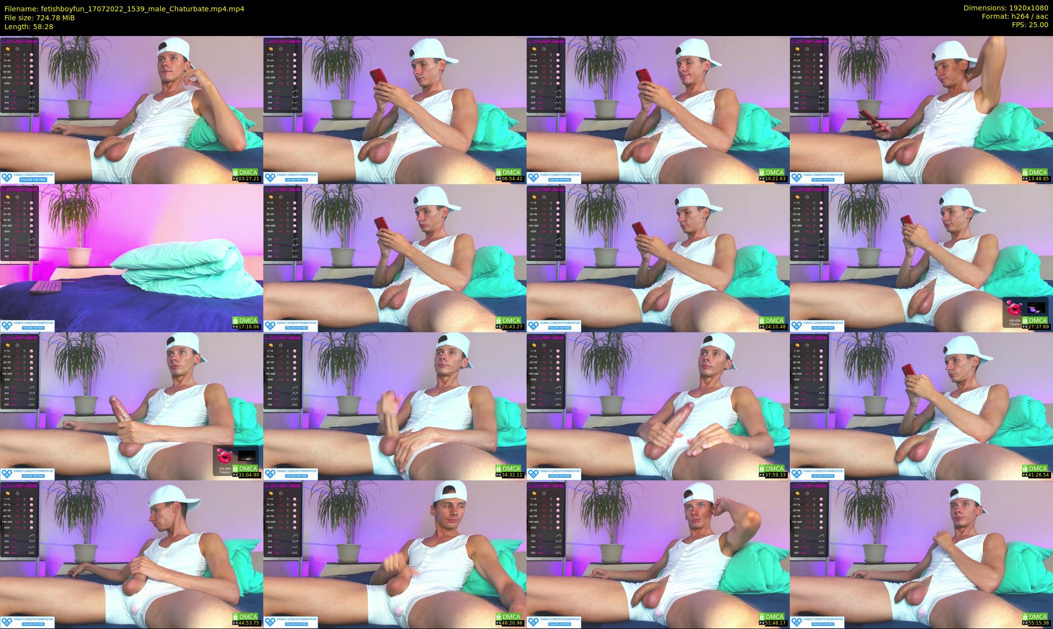 fetishboyfun — 59 minute Chaturbate male cam show recording, 1080p, Jul 17, 2022