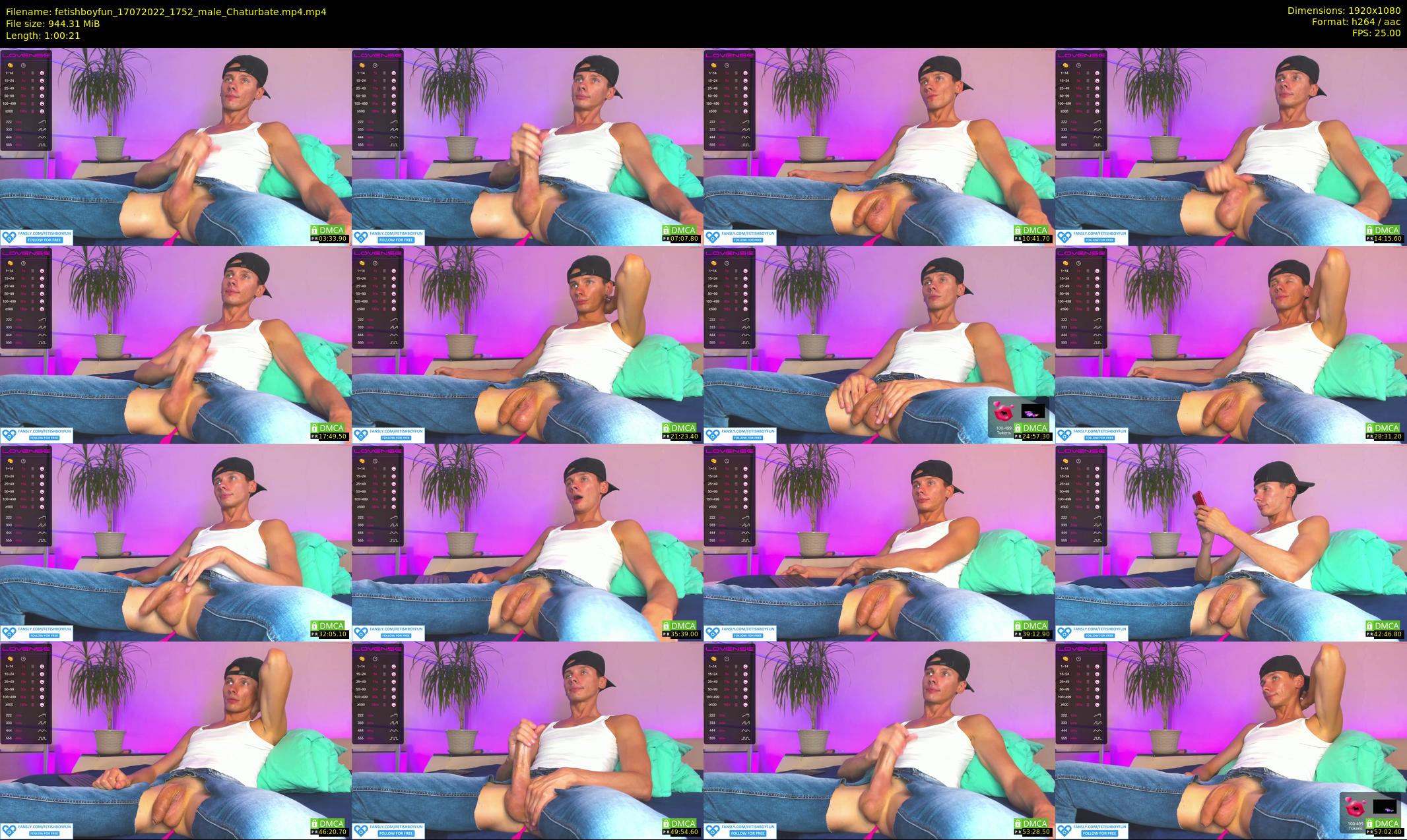 fetishboyfun — 61 minute Chaturbate male cam show recording, 1080p, Jul 17, 2022