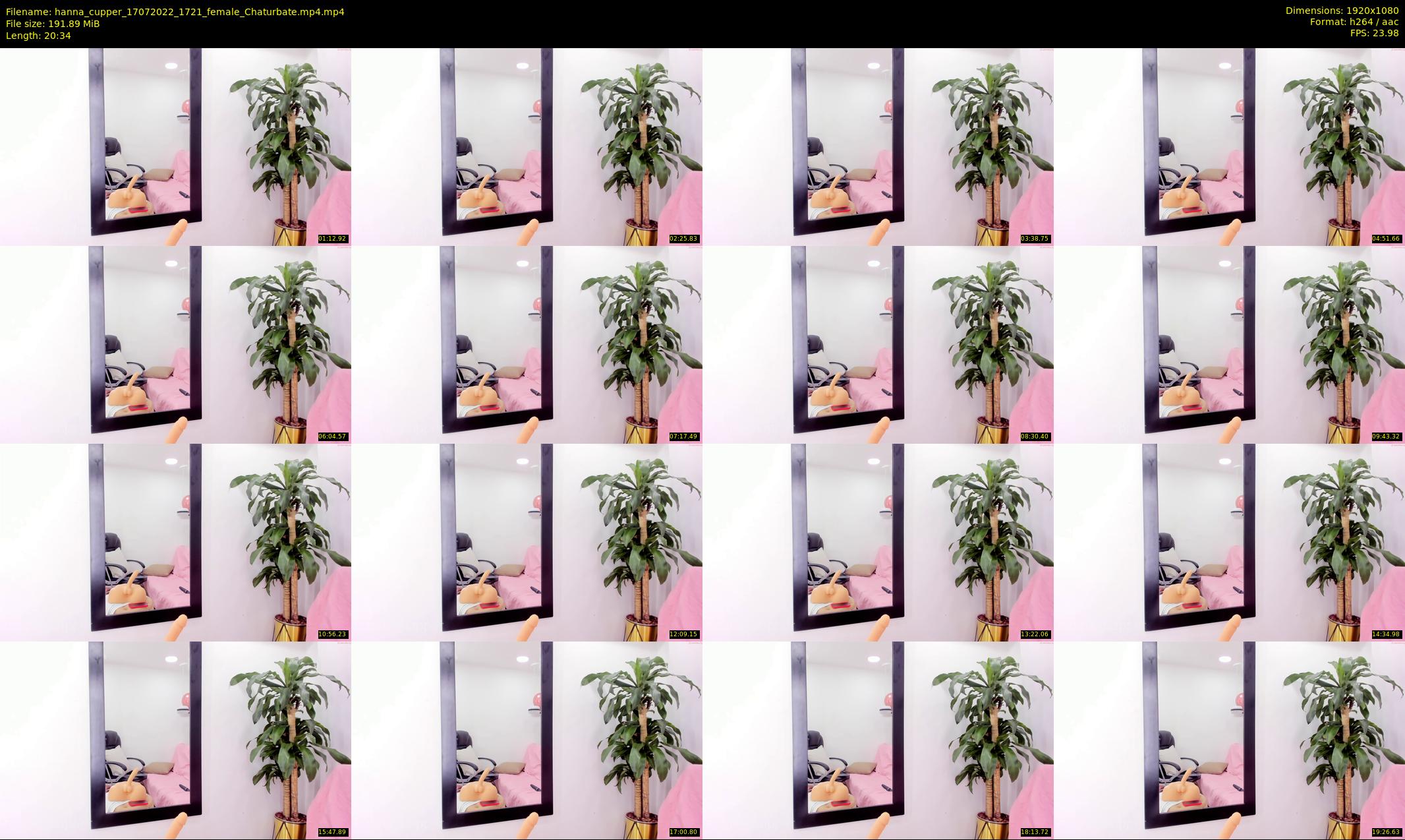 hanna_cupper — 21 minute Chaturbate female cam show recording, 1080p, Jul 17, 2022