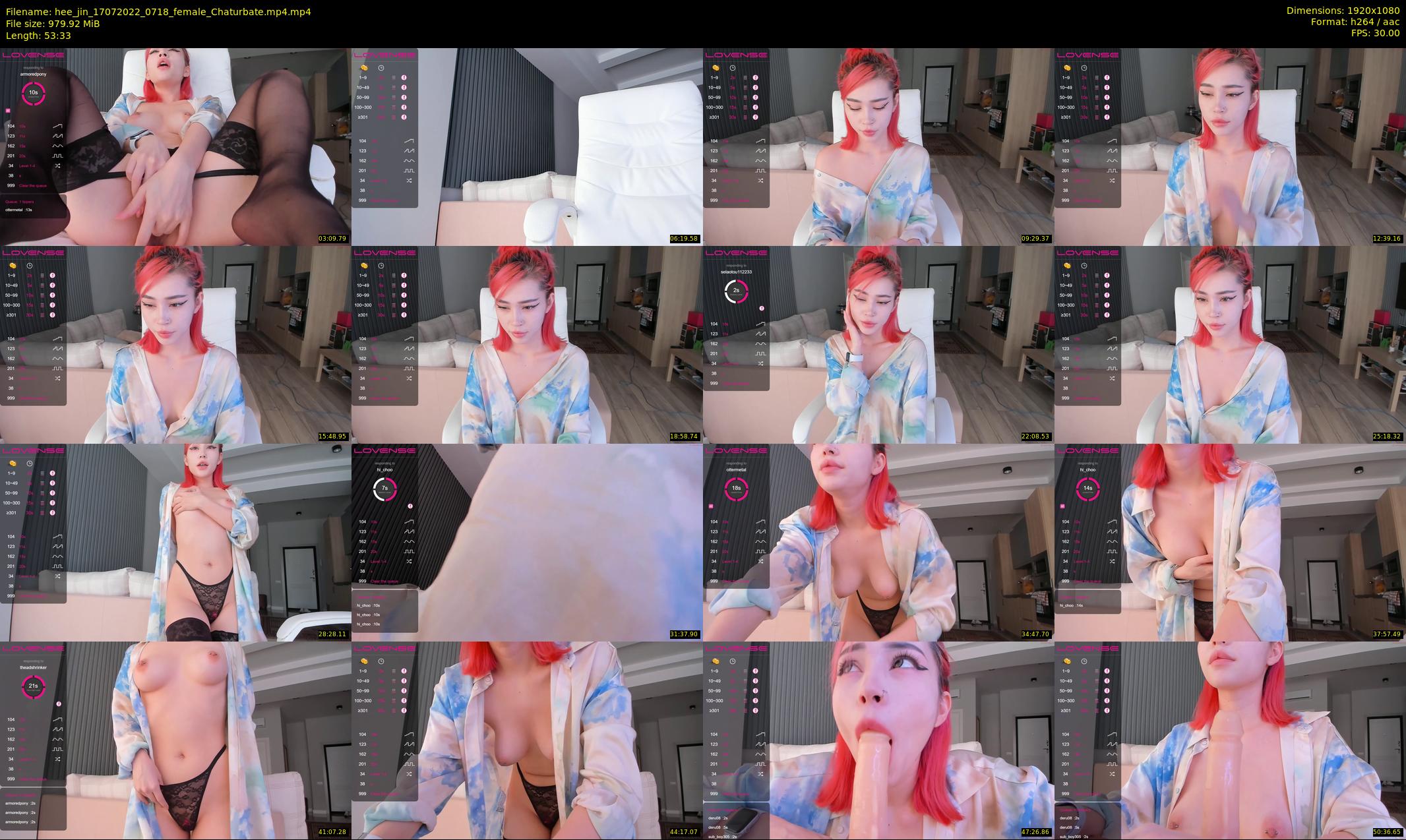 hee_jin — 54 minute Chaturbate female cam show recording, 1080p, Jul 17, 2022