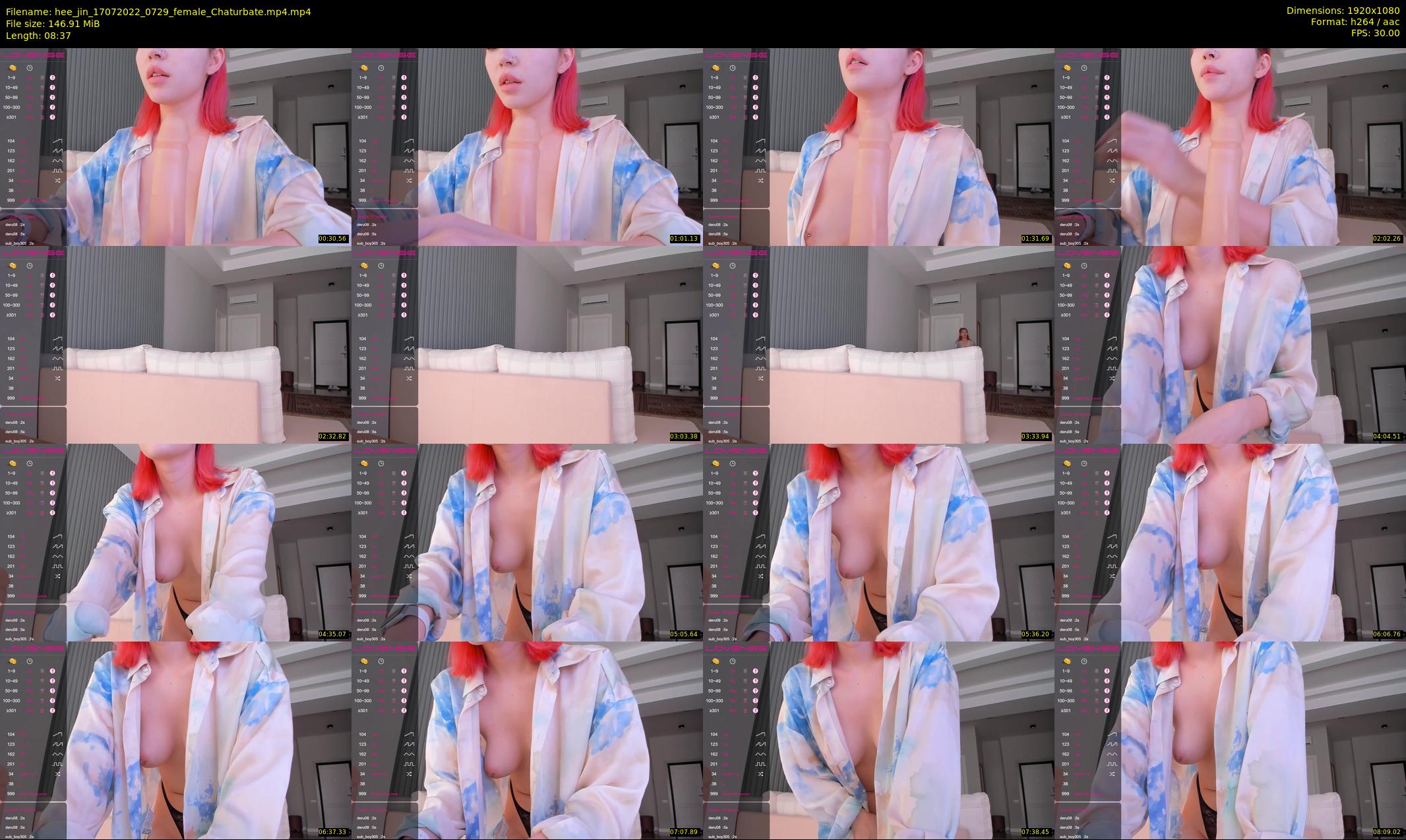 hee_jin — 9 minute Chaturbate female cam show recording, 1080p, Jul 17, 2022