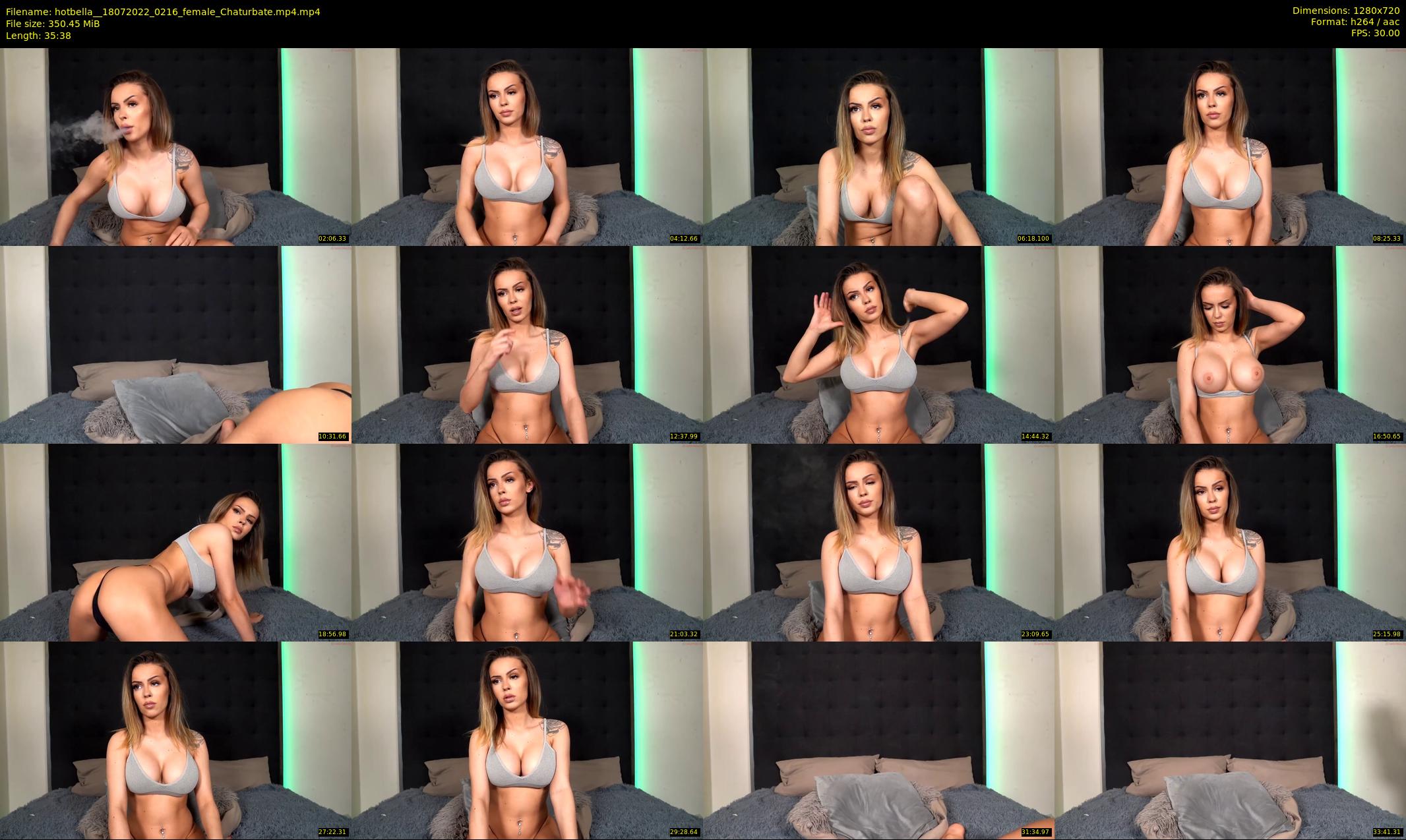 hotbella_ — 36 minute Chaturbate female cam show recording, 720p, Jul 18, 2022
