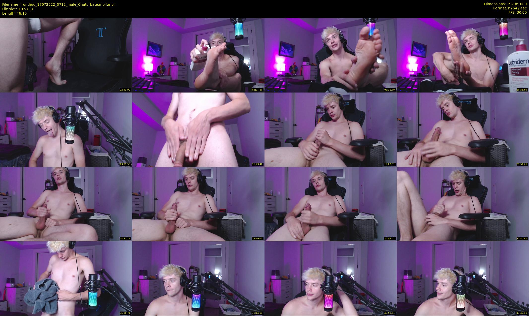 ironthud — 47 minute Chaturbate male cam show recording, 1080p, Jul 17, 2022