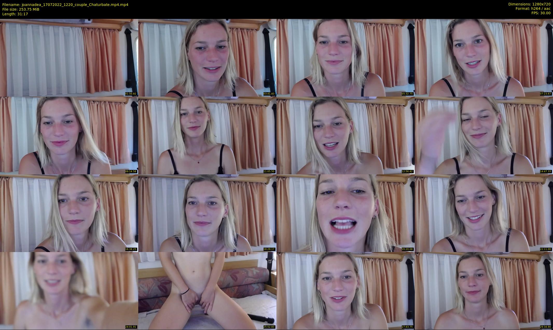 joannadea — 32 minute Chaturbate female cam show recording, 720p, Jul 17, 2022