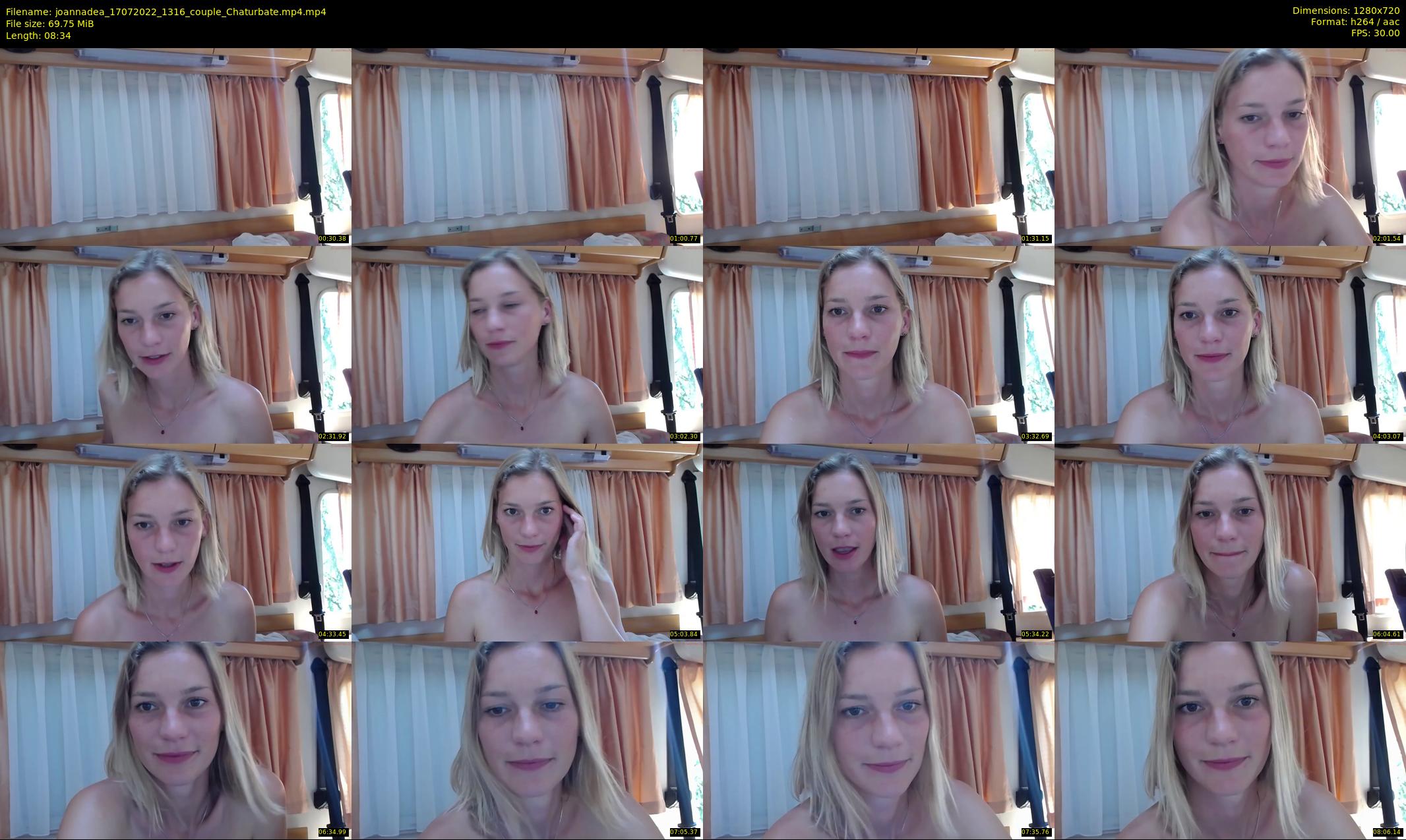 joannadea — 9 minute Chaturbate female cam show recording, 720p, Jul 17, 2022